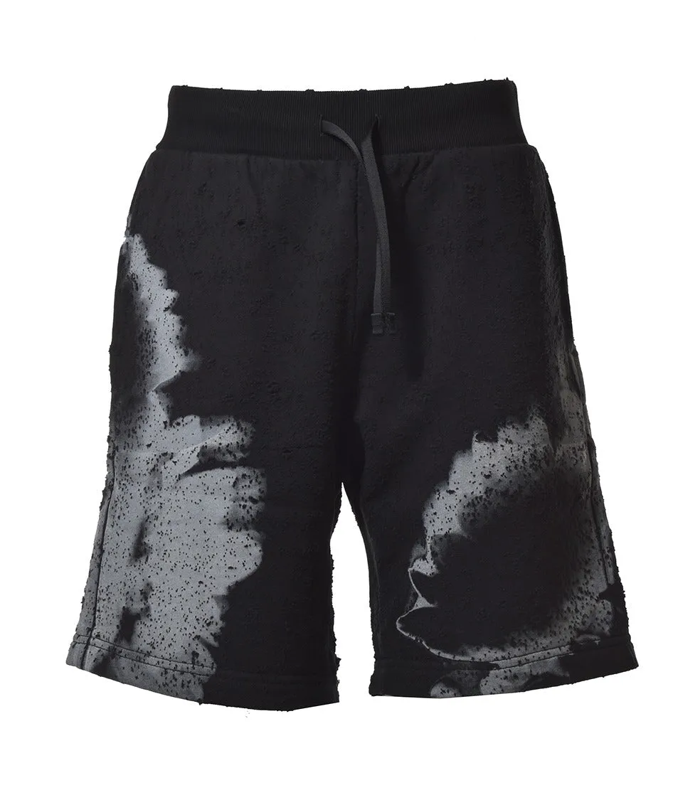 1017 ALYX 9SM Distressed Floral Printed Drawstring Shorts