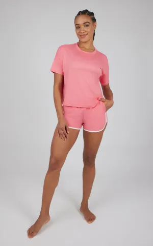 2 PC Boxy Tee and Running Short Set