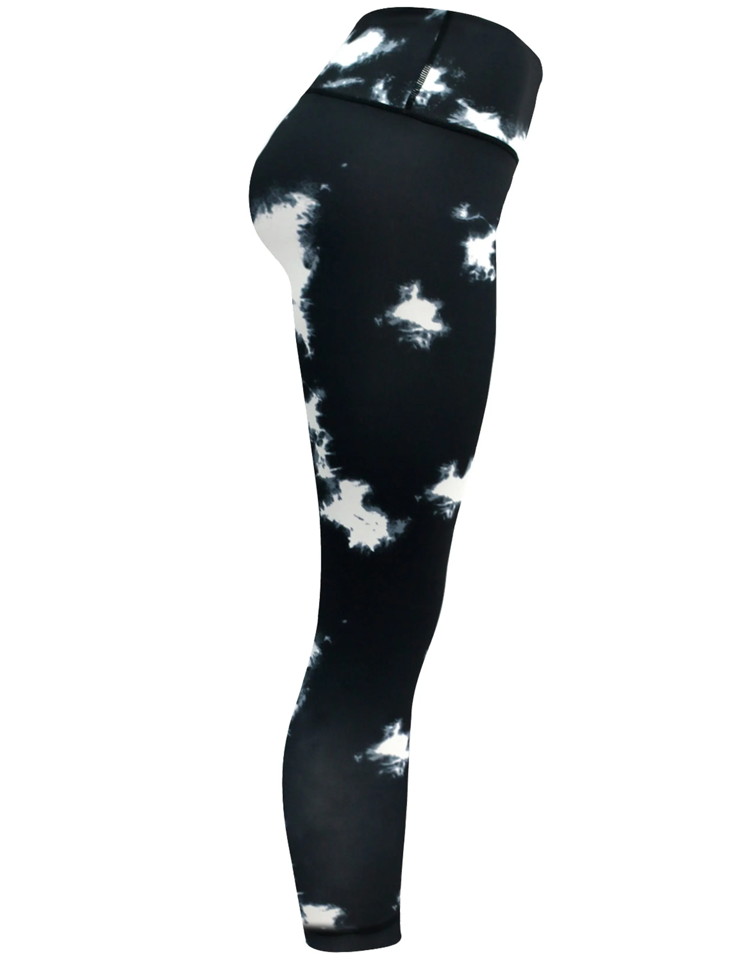 22" Printed Pilates Pants BLACKMARBLE_Pilates