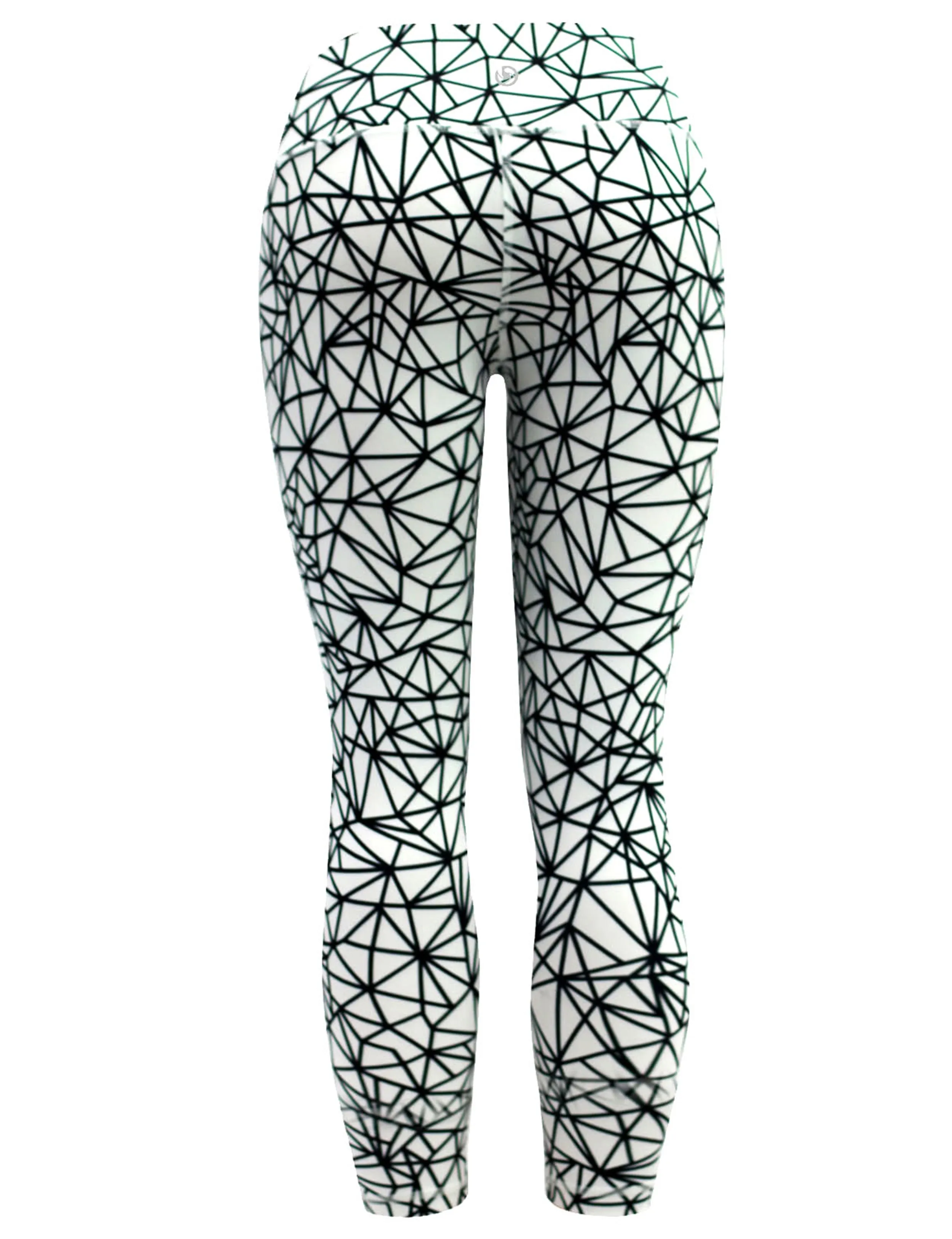 22" Printed Yoga Pants WHITESPIDER_yoga