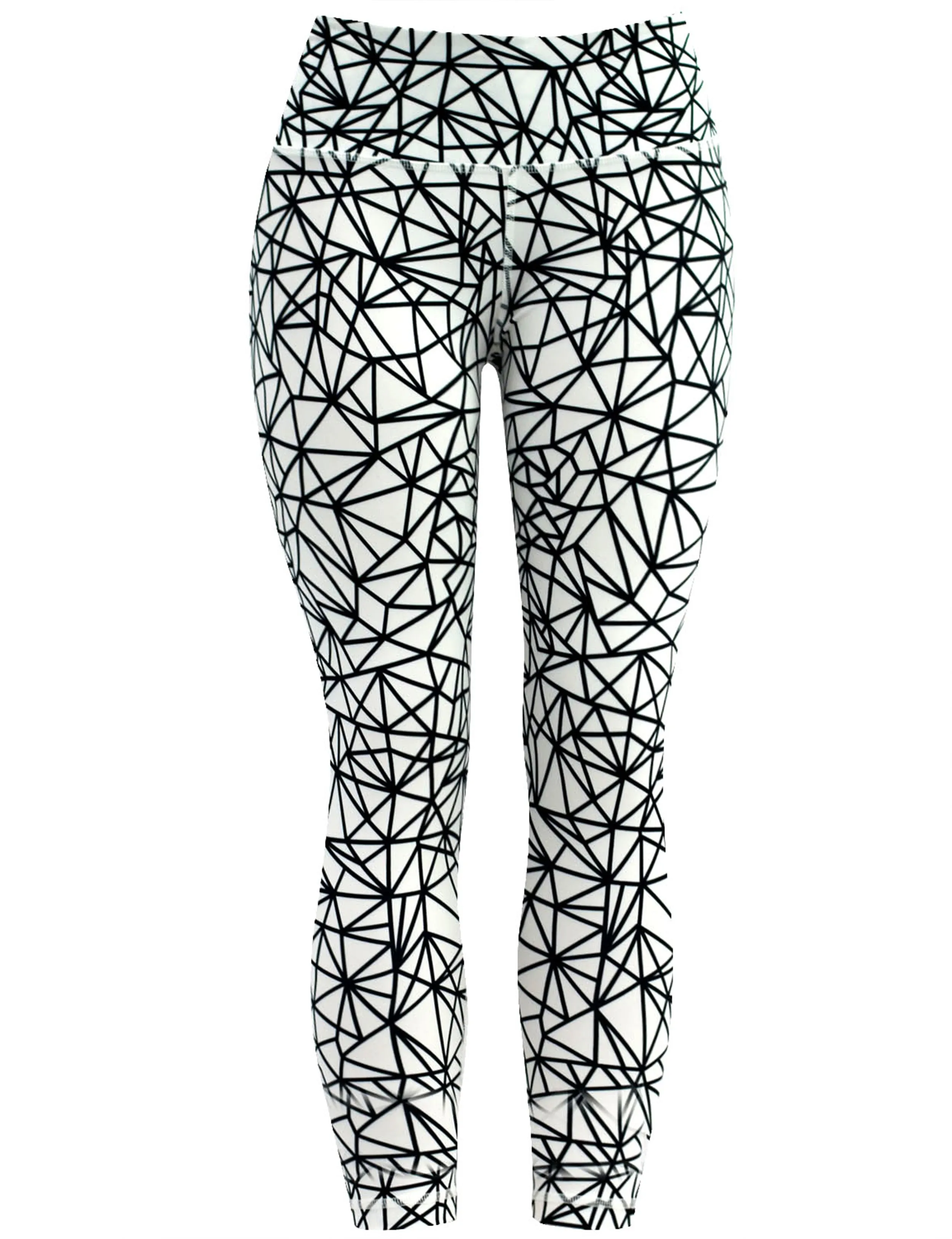 22" Printed Yoga Pants WHITESPIDER_yoga