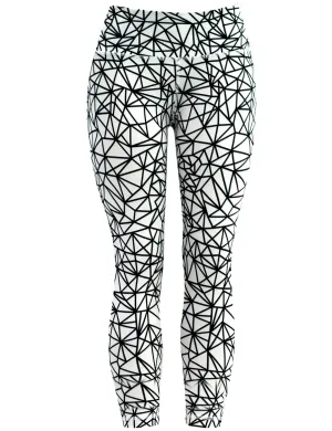 22" Printed Yoga Pants WHITESPIDER_yoga