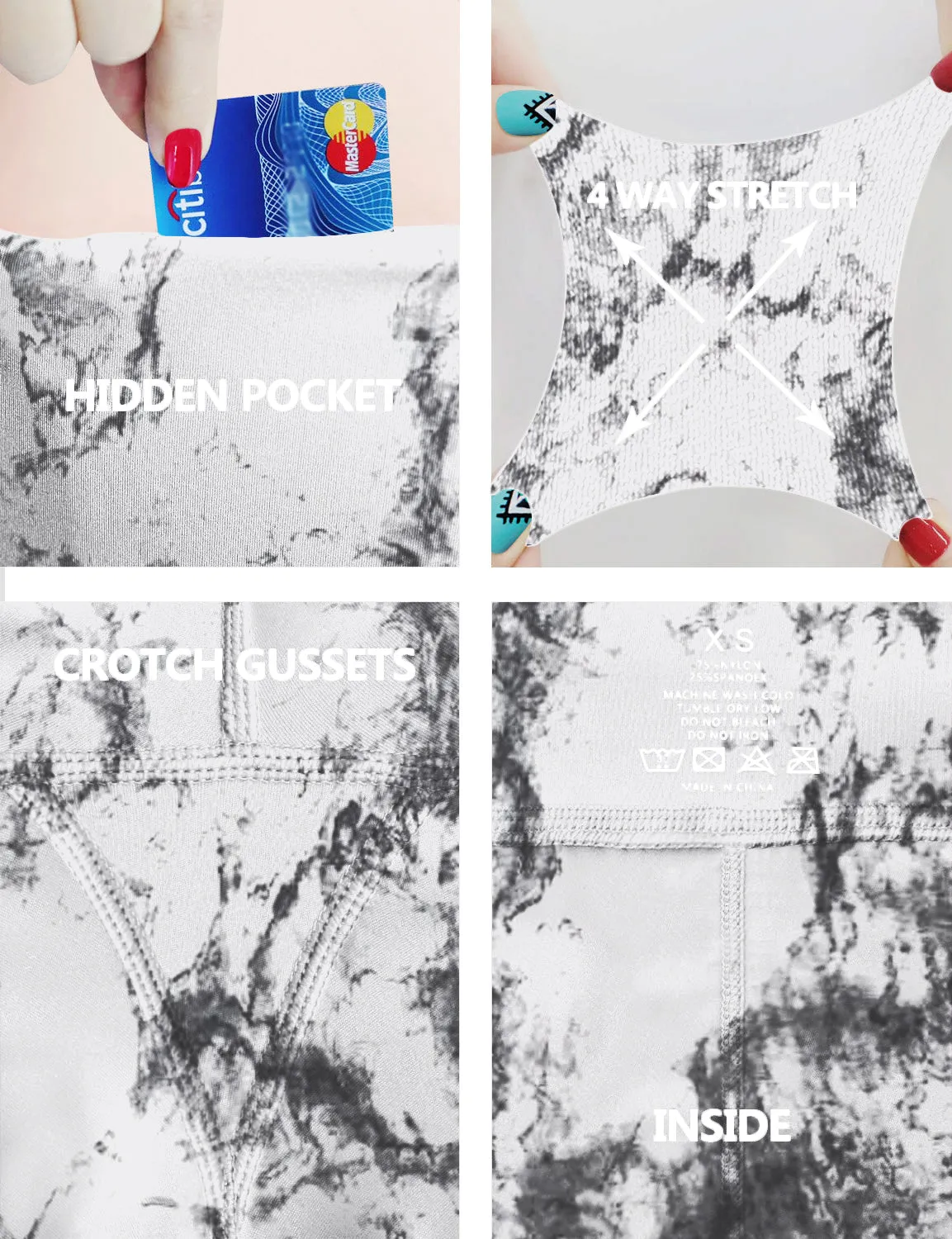 2.5" Printed Side Pockets Golf Shorts arabescato_Golf