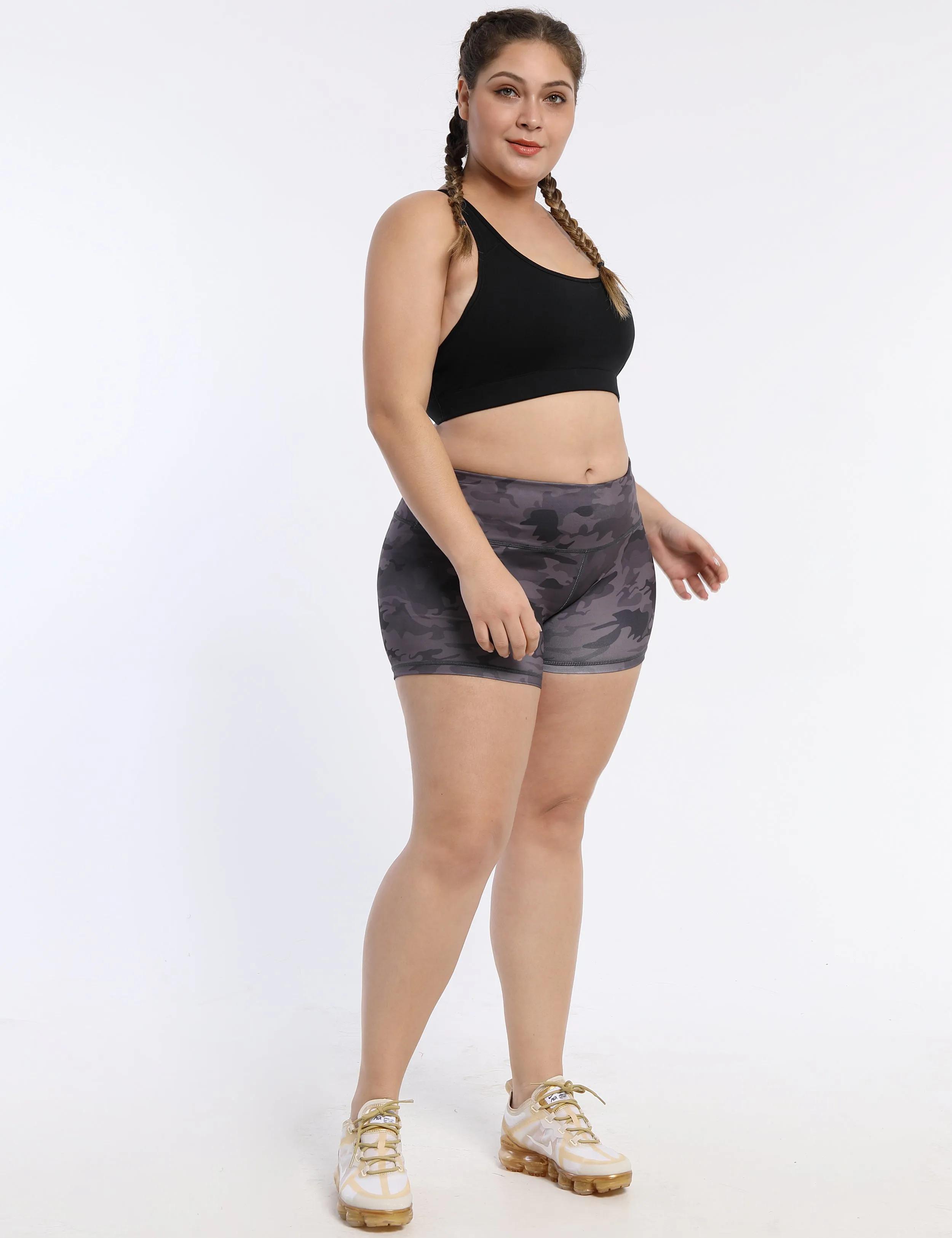 2.5" Printed Tall Size Shorts  BlackCamo_Tall Size