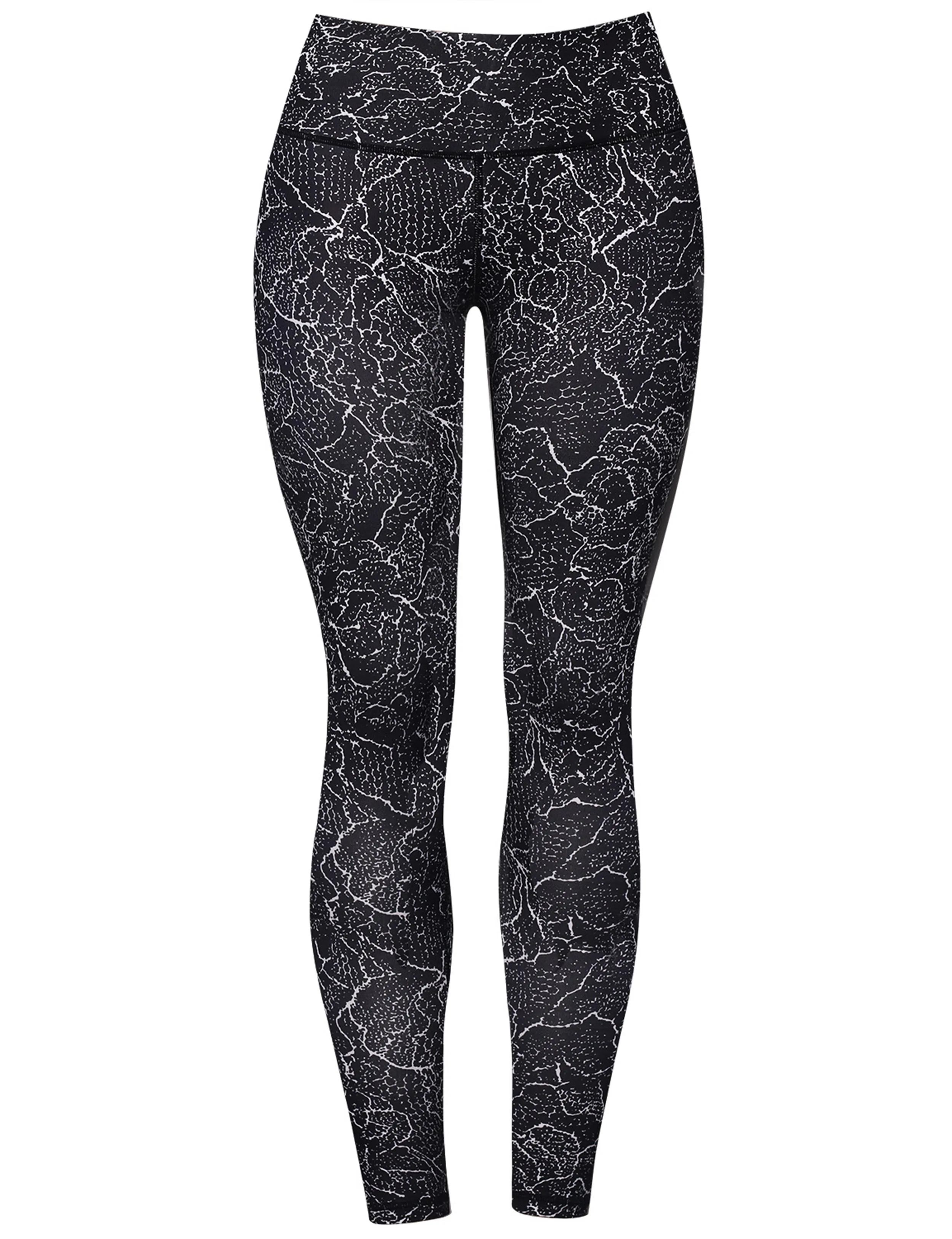 26" Printed Plus Size Pants CRACK_Plus Size