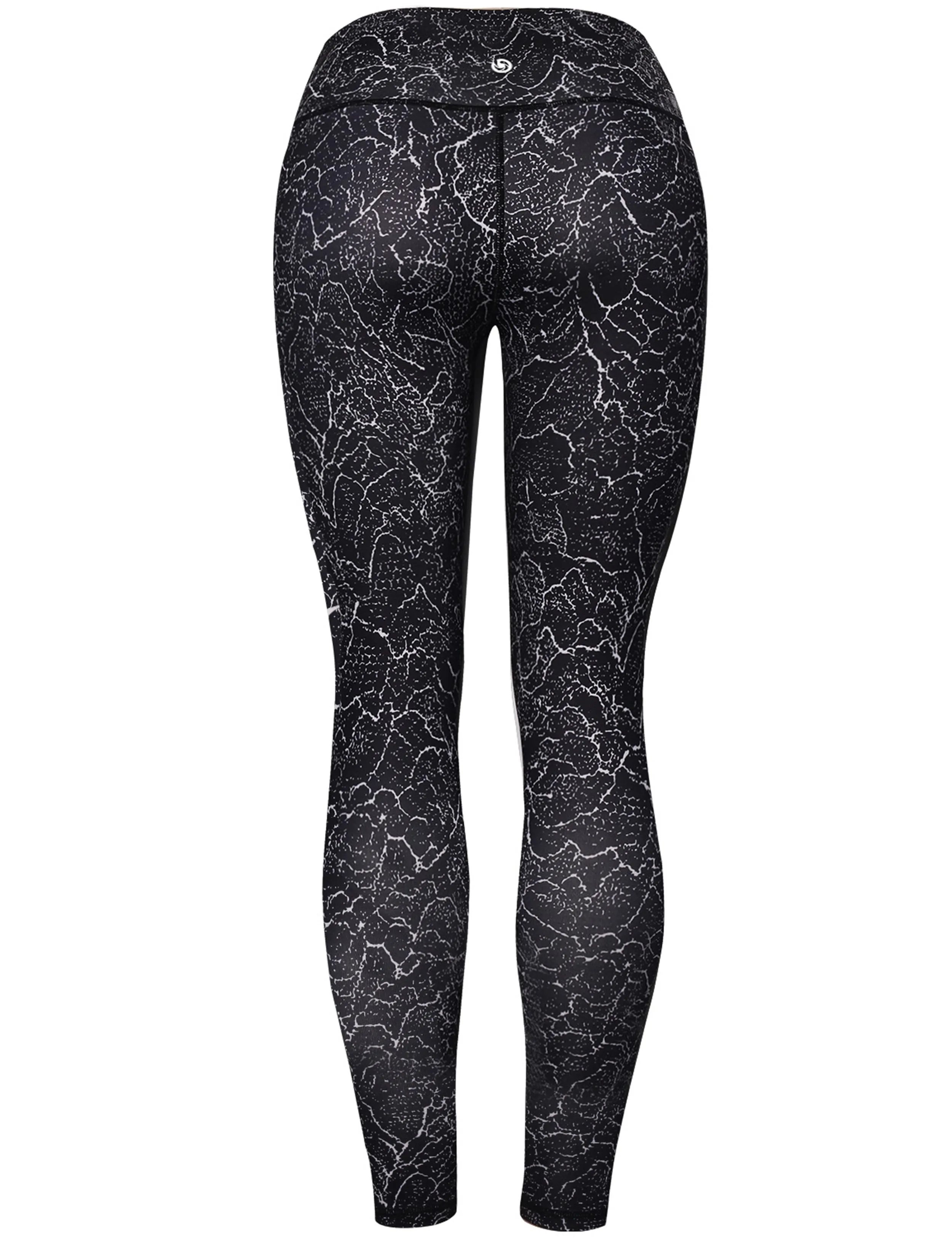 26" Printed Plus Size Pants CRACK_Plus Size