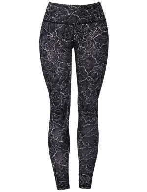 26" Printed Plus Size Pants CRACK_Plus Size