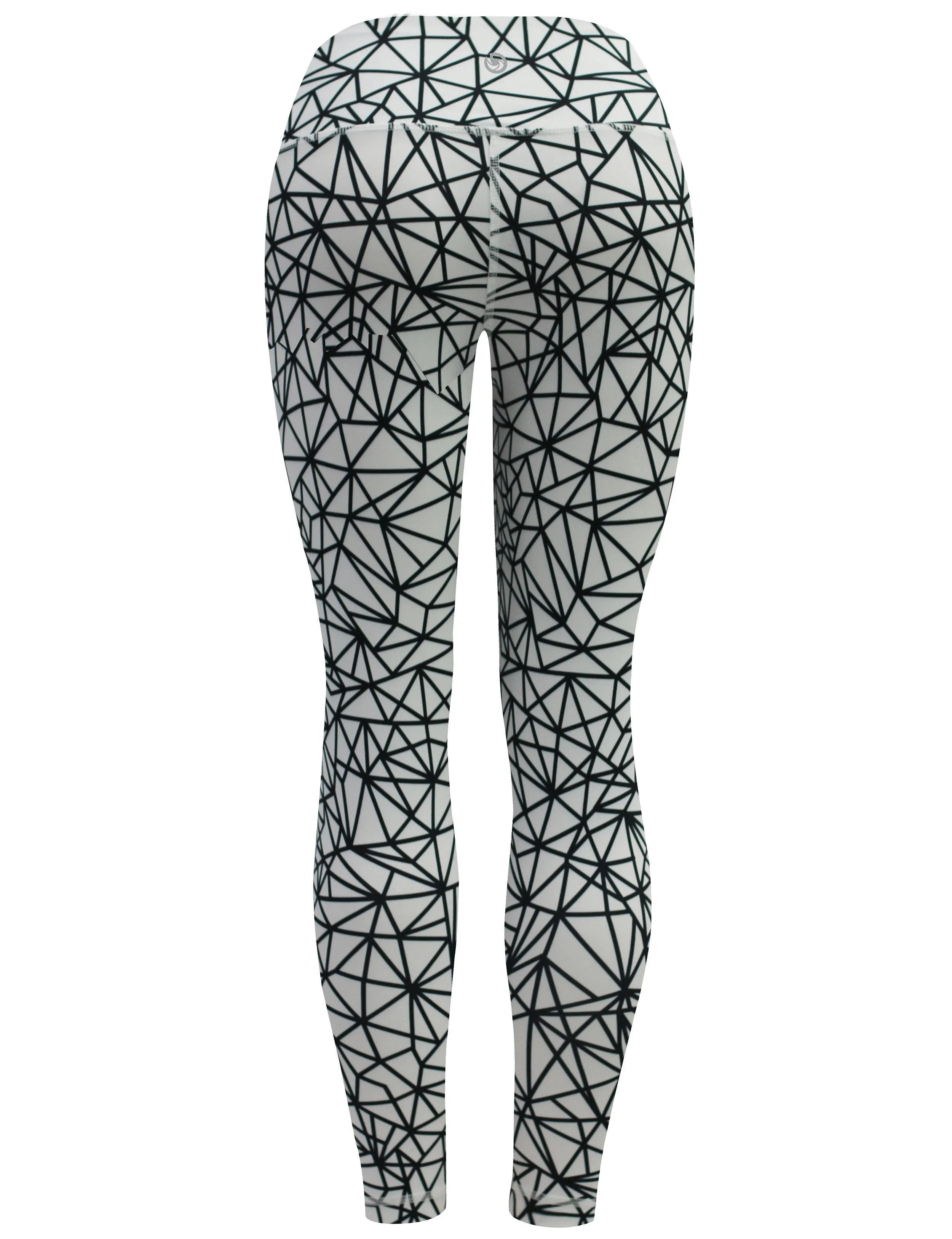 26" Printed Plus Size Pants WHITESPIDER_Plus Size