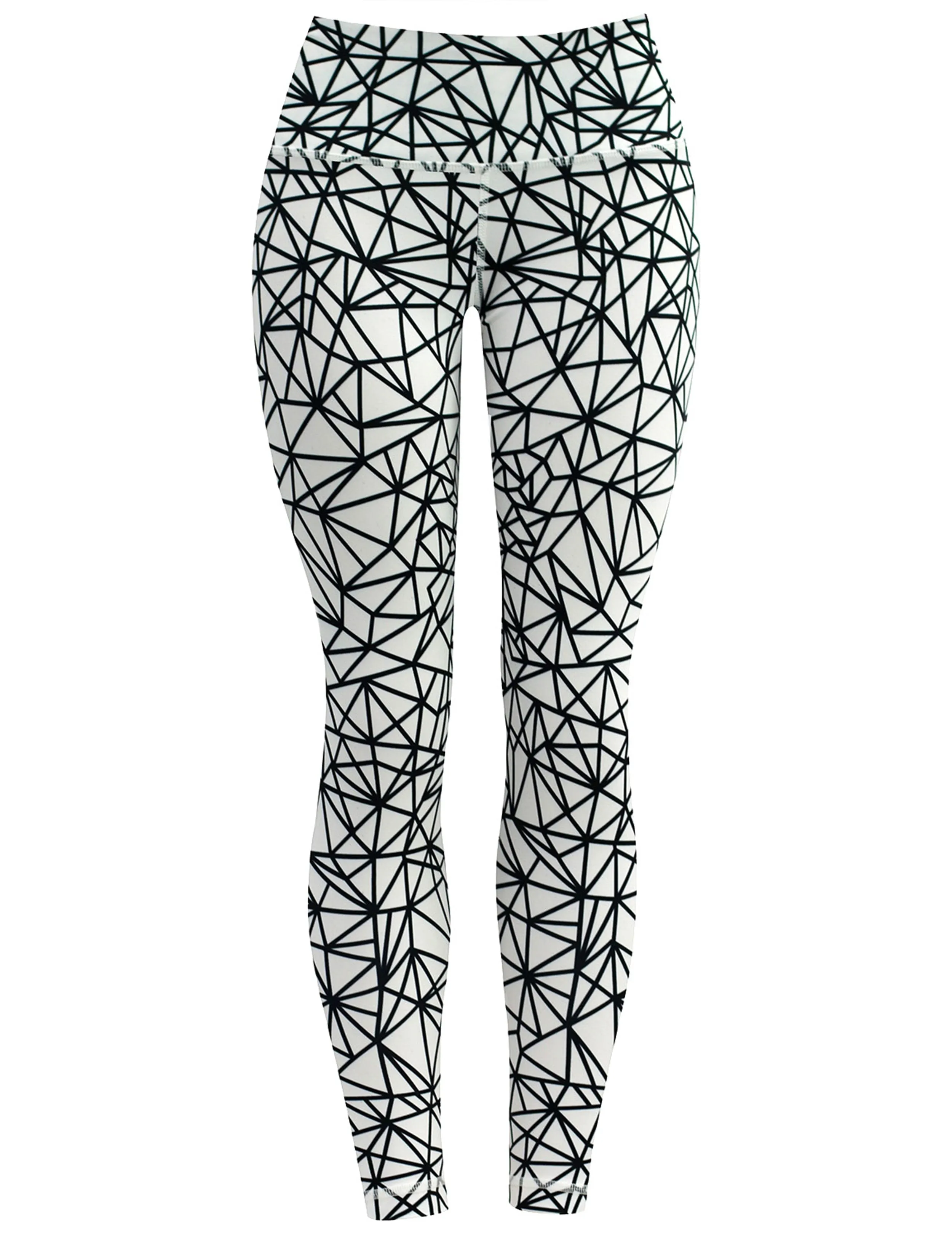 26" Printed Plus Size Pants WHITESPIDER_Plus Size