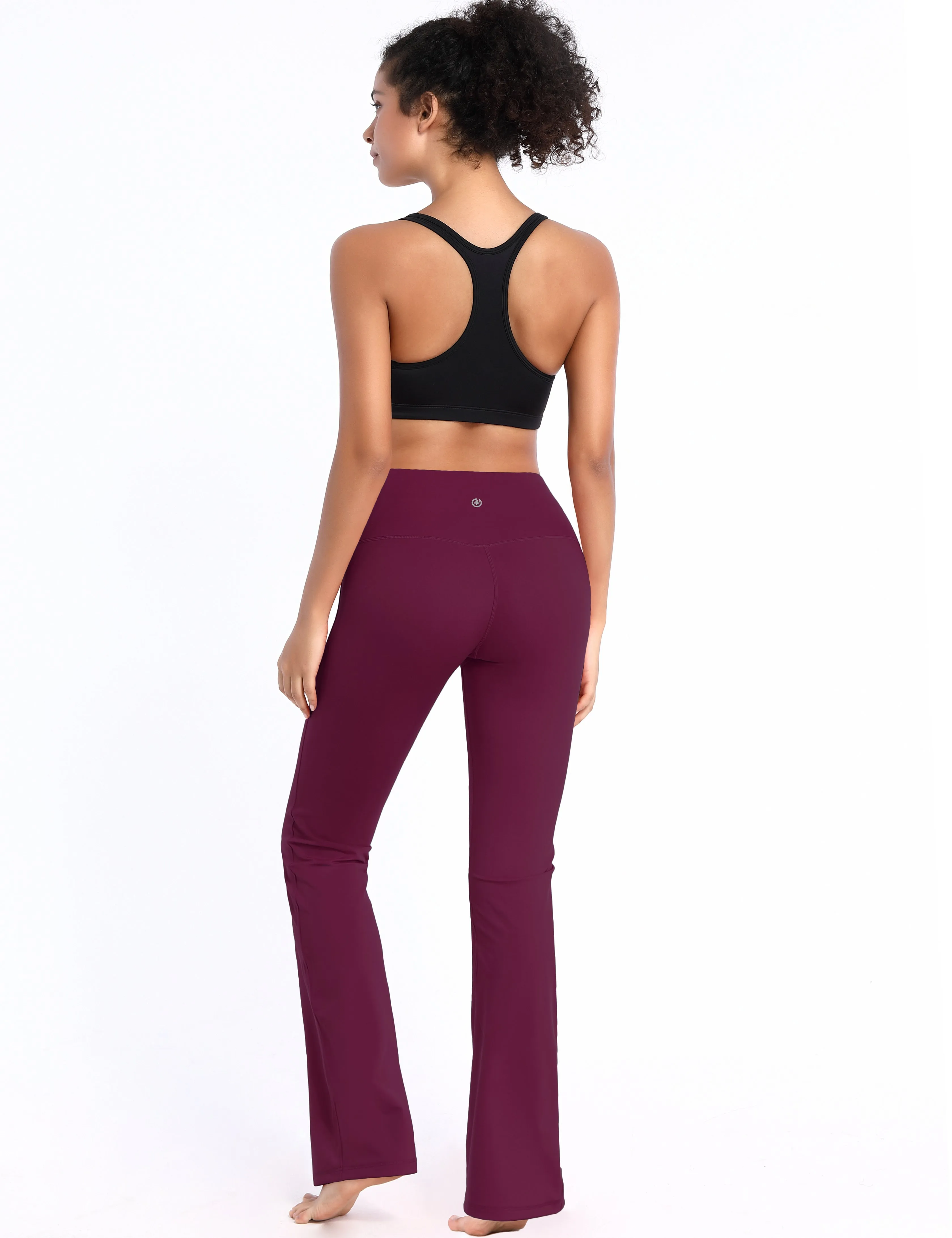 29" 31" 33" 35" 37" High Waist Bootcut Leggings Grapevine_Tall Size