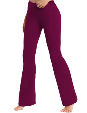 29" 31" 33" 35" 37" High Waist Bootcut Leggings Grapevine_Tall Size