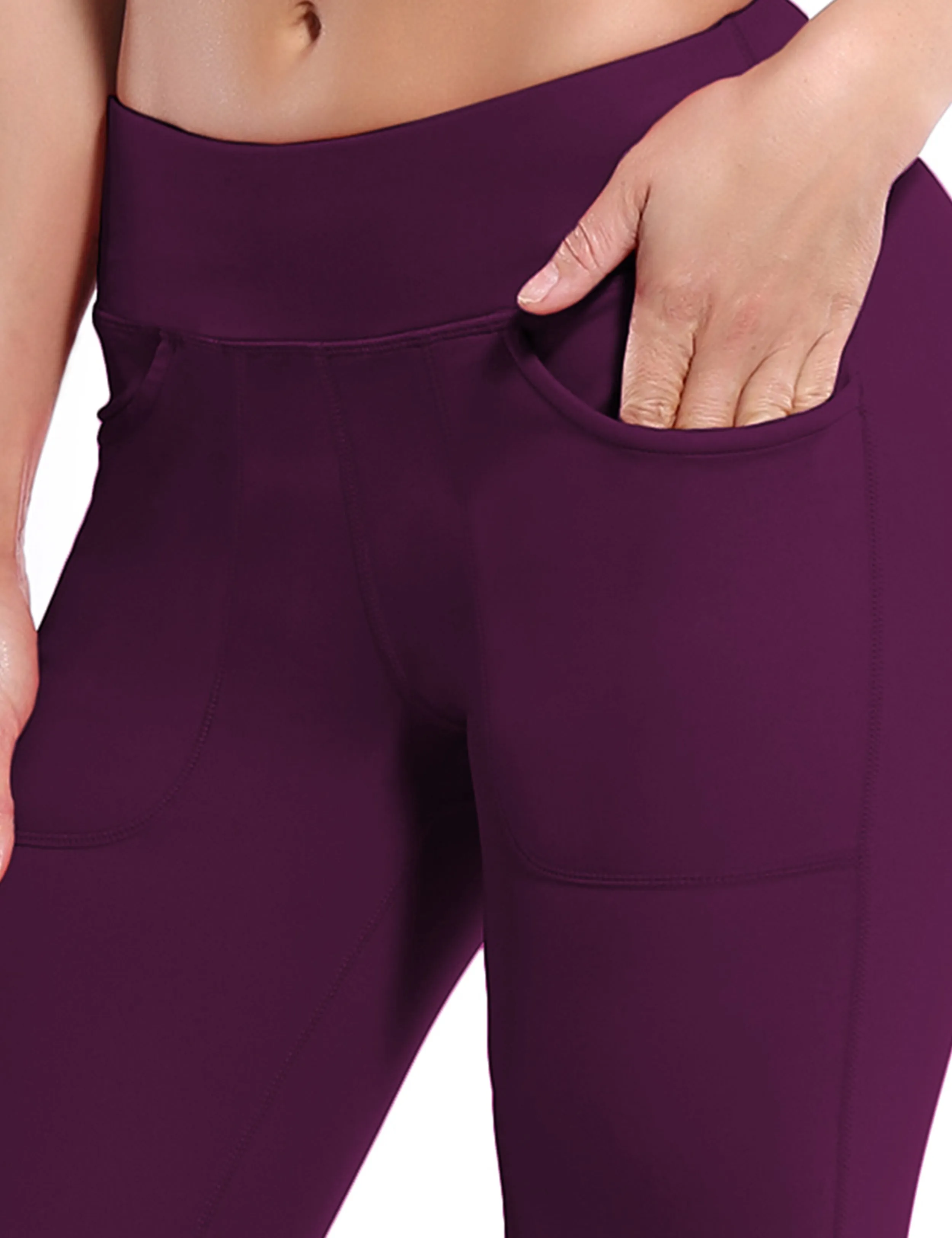 29" 31" 33" 35" Bootcut Leggings with Pockets grapevine_yogastudio