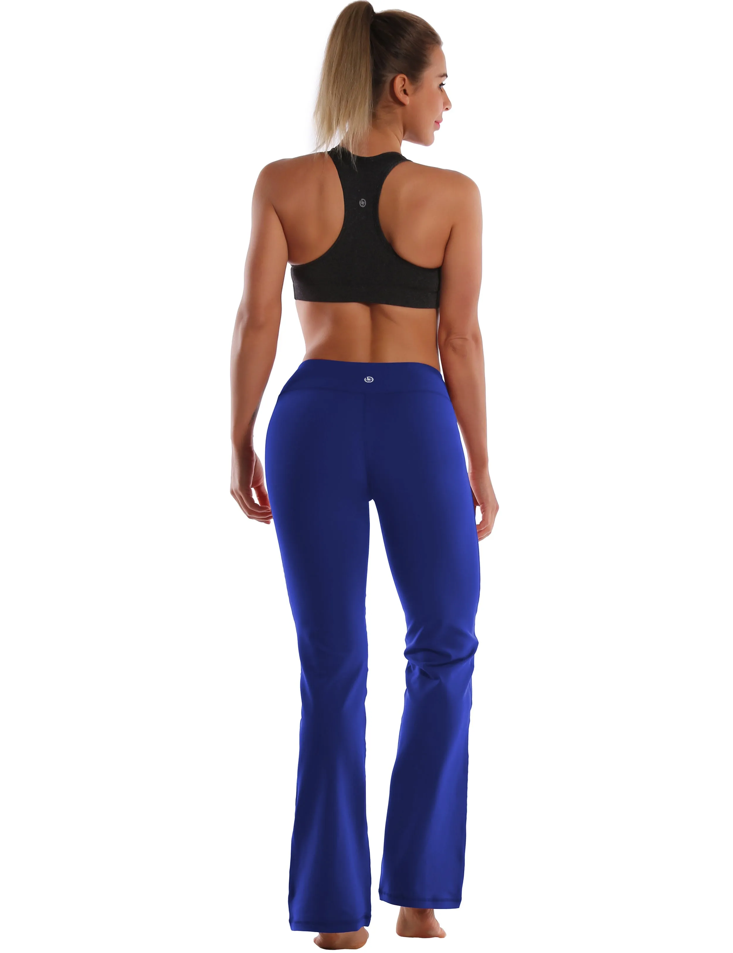 29" 31" 33" 35" Cotton Nylon Bootcut Leggings navy_Golf