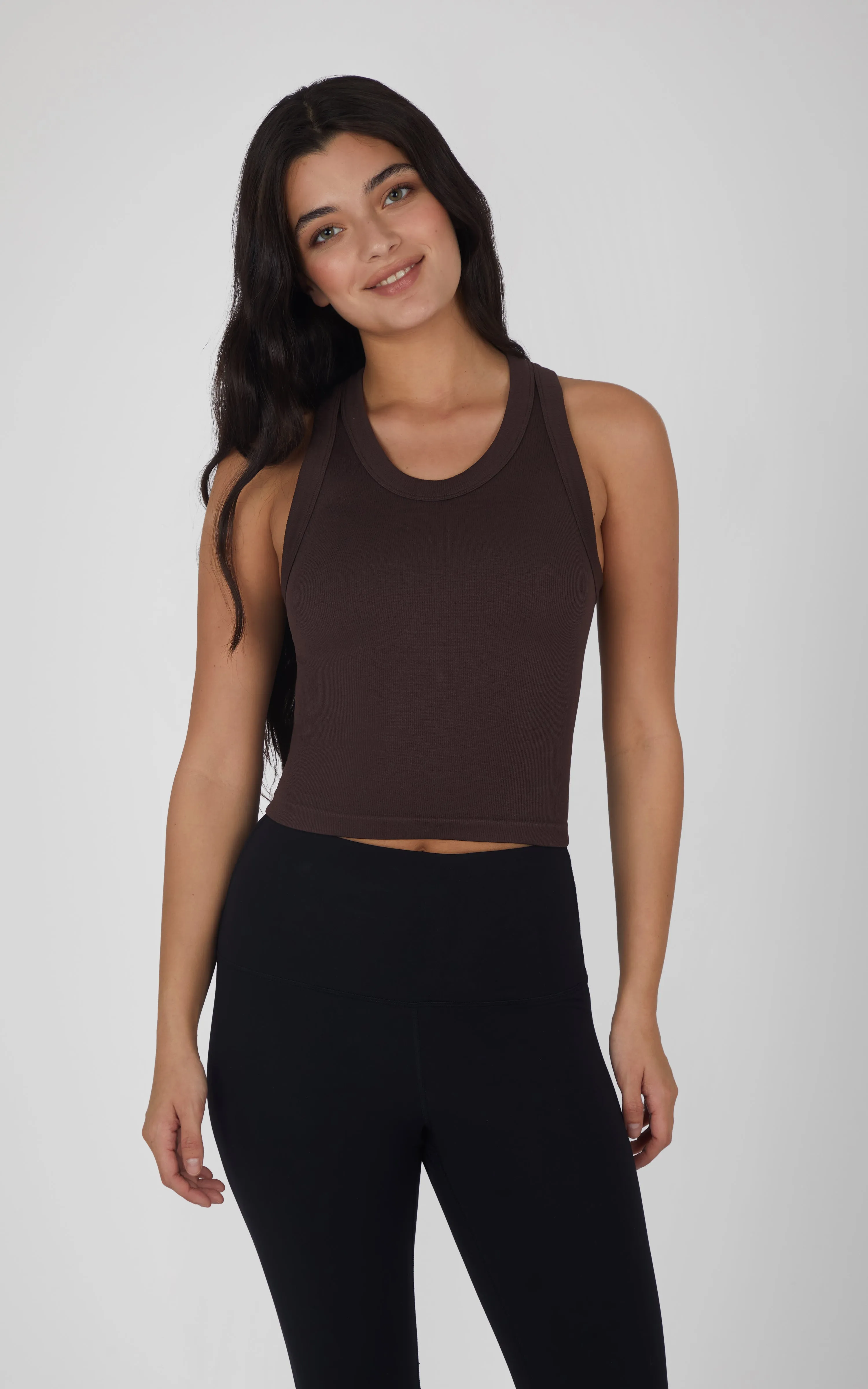 3 PK Ribbed Racerback Tank