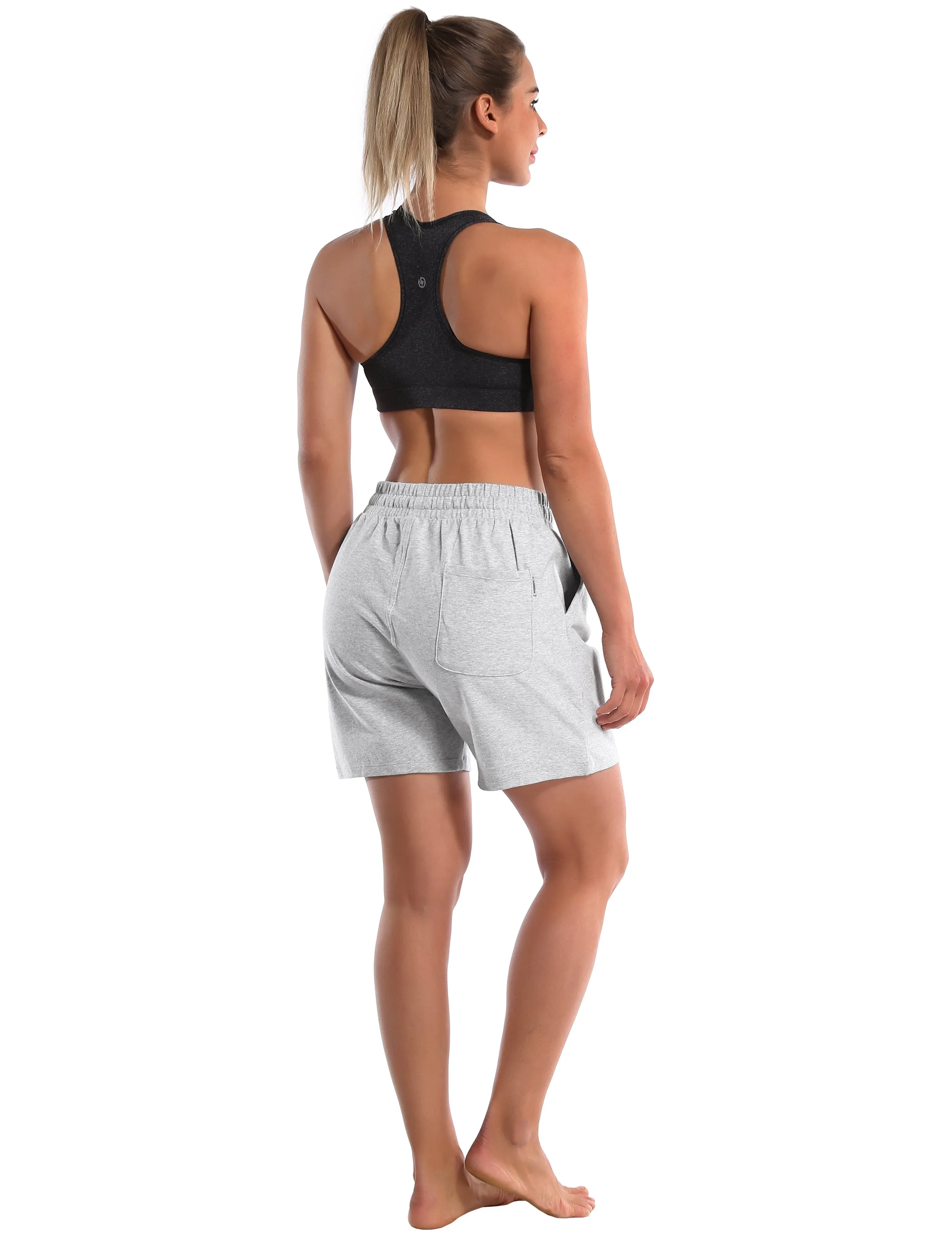 5" Joggers Shorts heathergray_Running