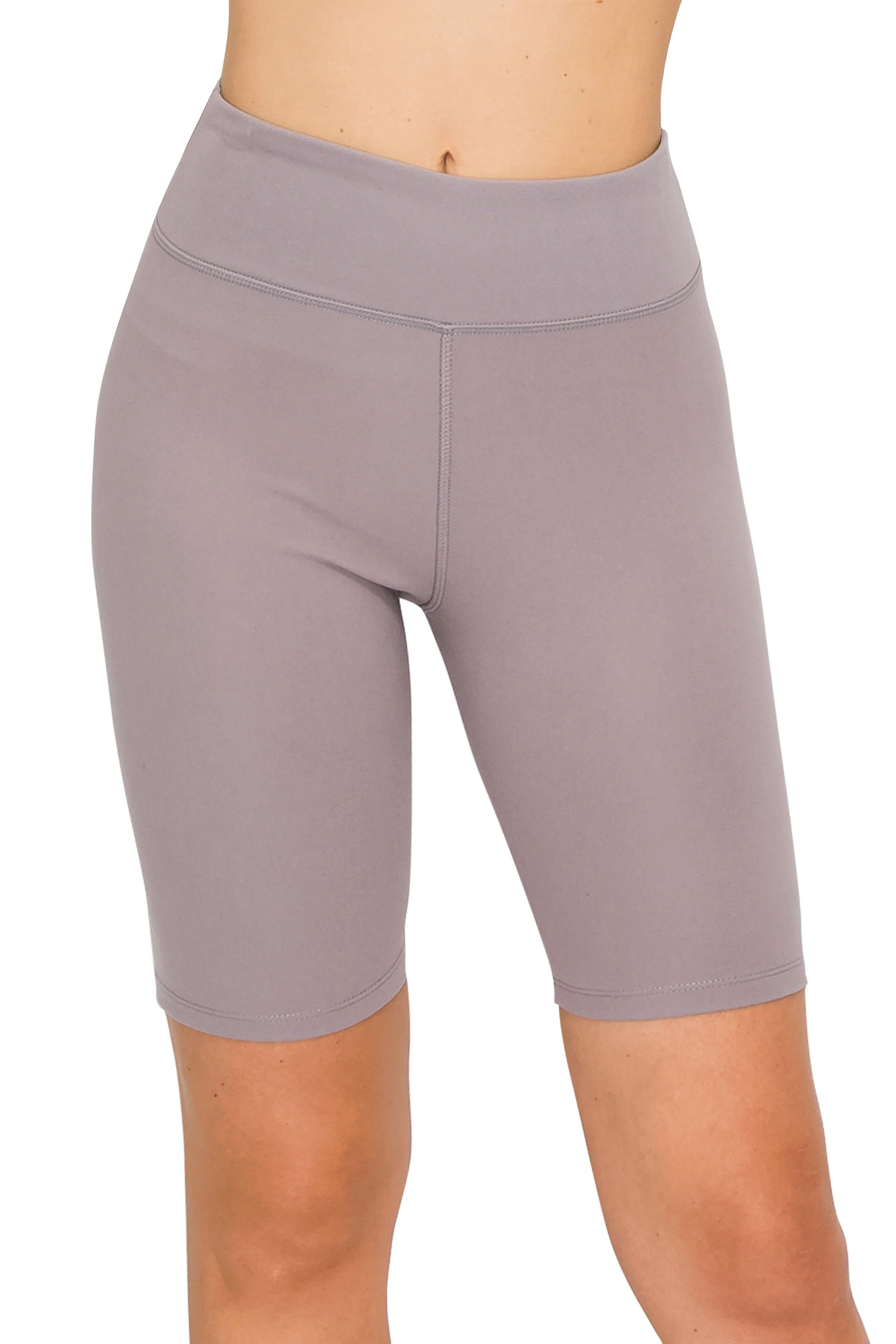 8" Bike Shorts - High Waist Activewear Bike Shorts Yoga Material without Stitching