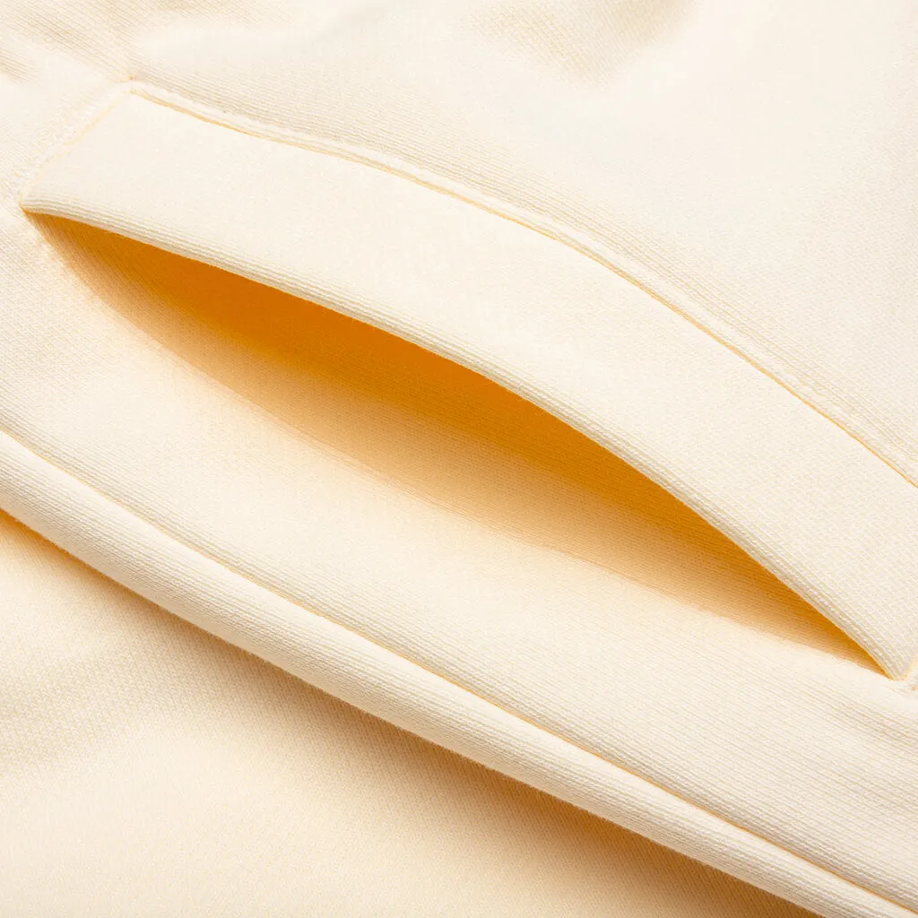 Academy Short - Cannoli Cream/Gold Flame