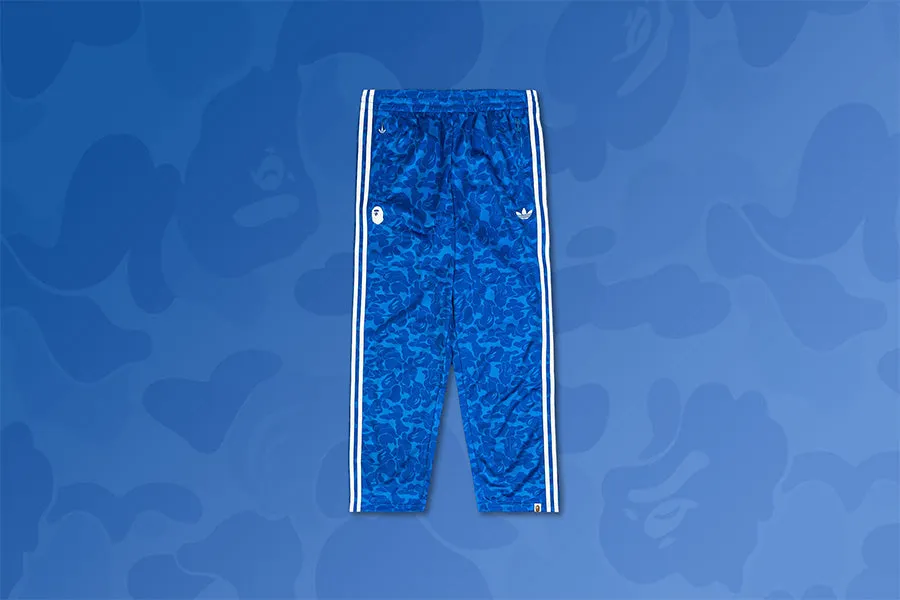 Adidas x BAPE Track Pants All Over Print - Blue