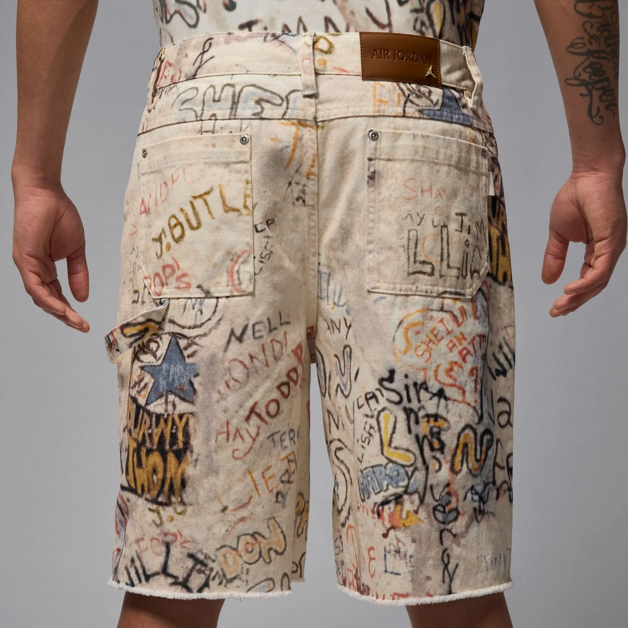 AIR JORDAN PRINTED SHORTS SAIL