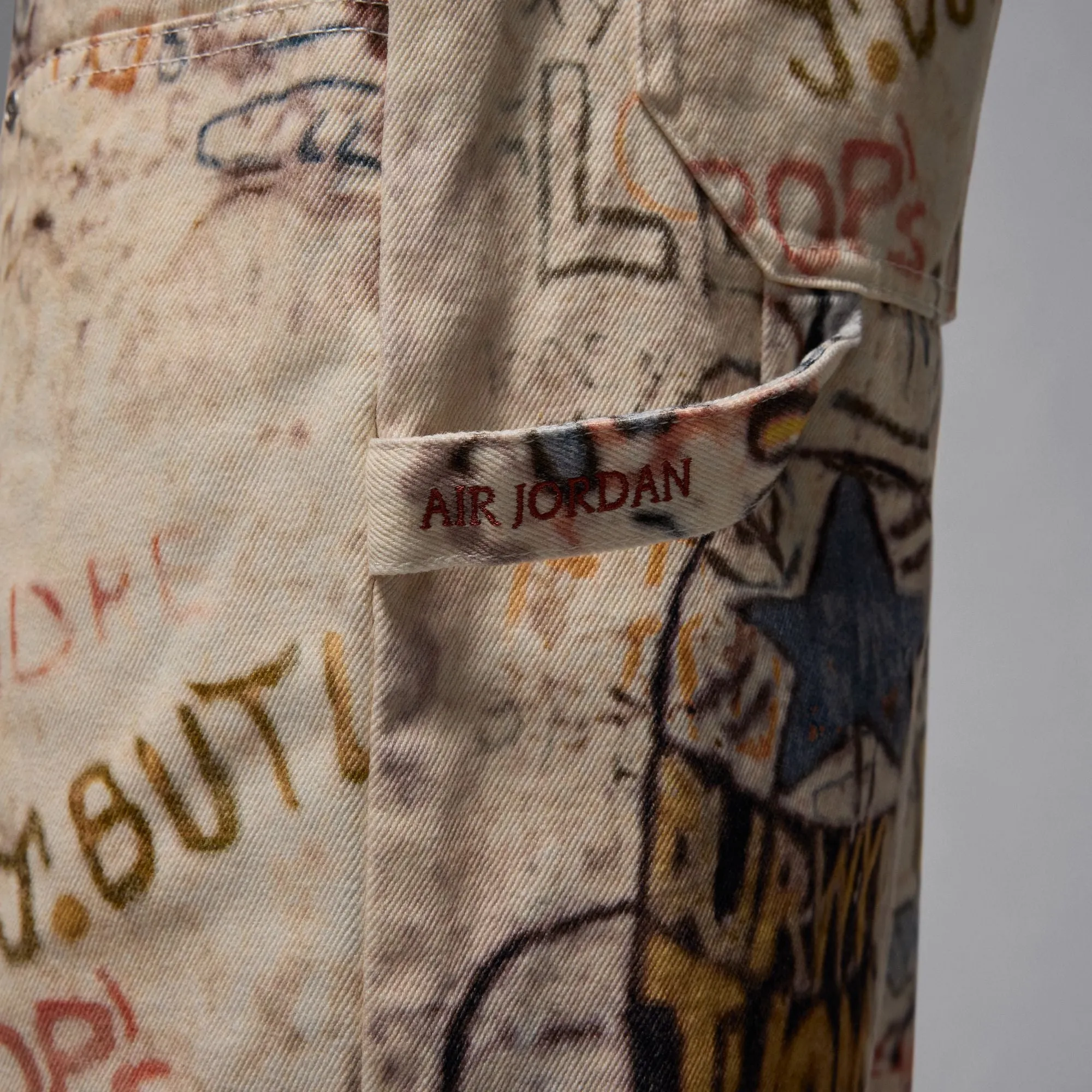 AIR JORDAN PRINTED SHORTS SAIL