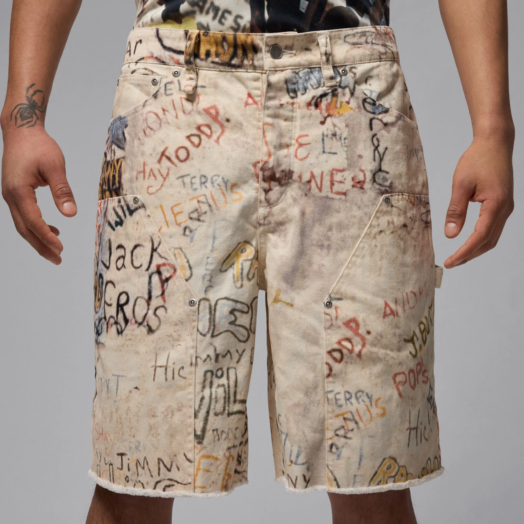 AIR JORDAN PRINTED SHORTS SAIL