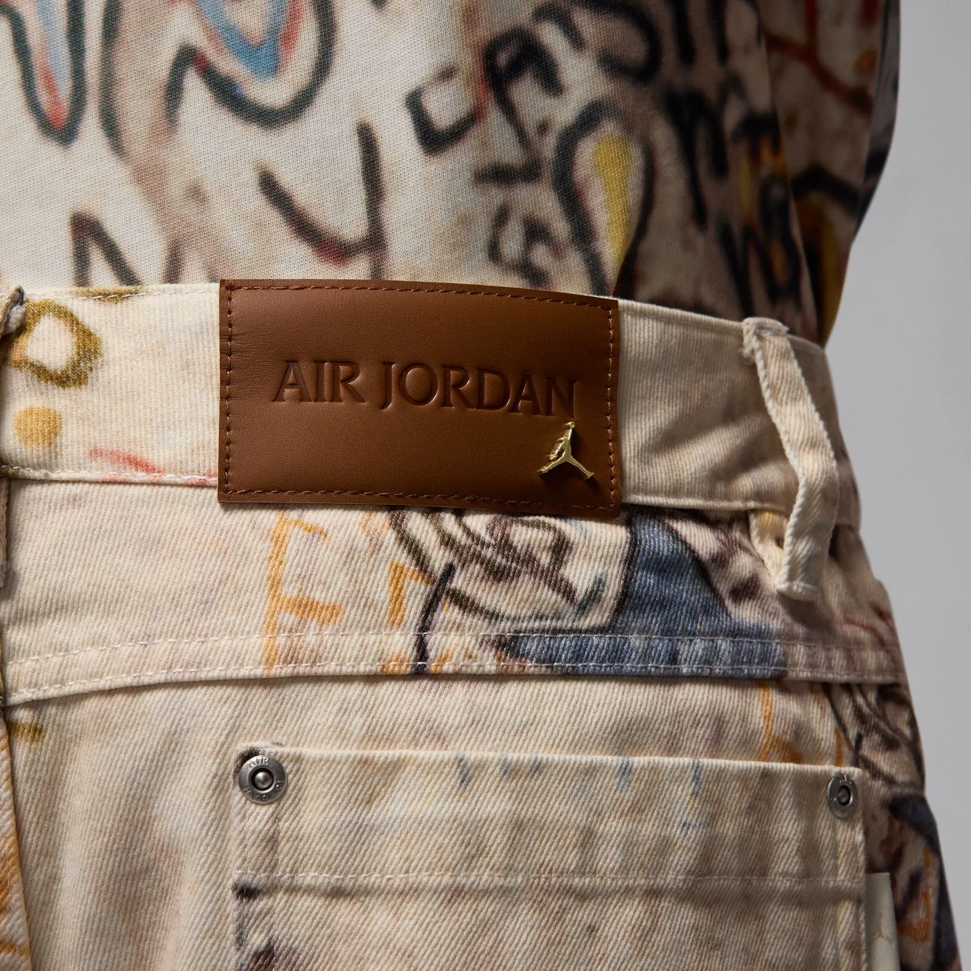 AIR JORDAN PRINTED SHORTS SAIL