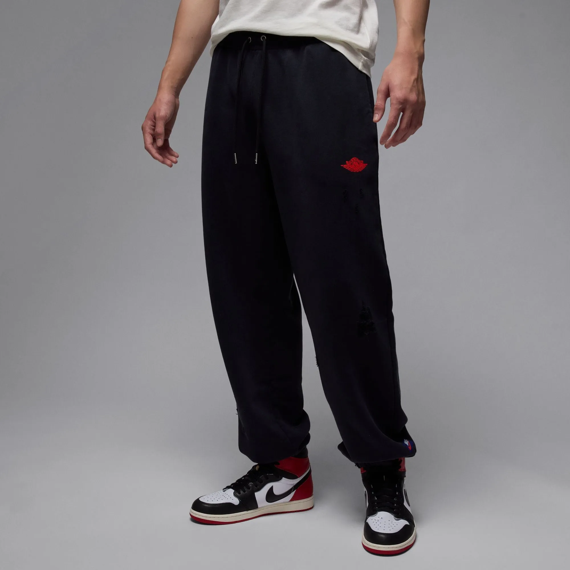 AIR JORDAN RARE AIR FLEECE PANTS BLACK