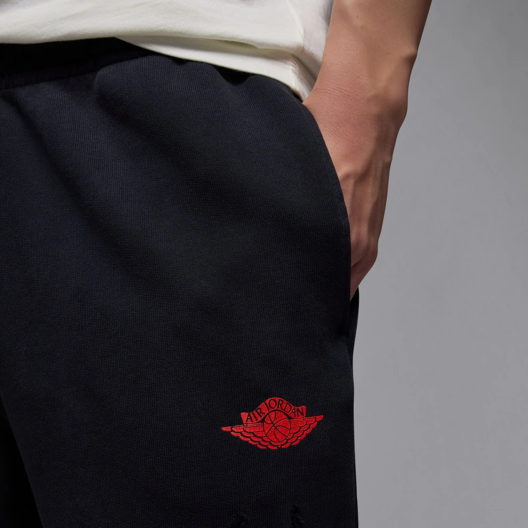 AIR JORDAN RARE AIR FLEECE PANTS BLACK