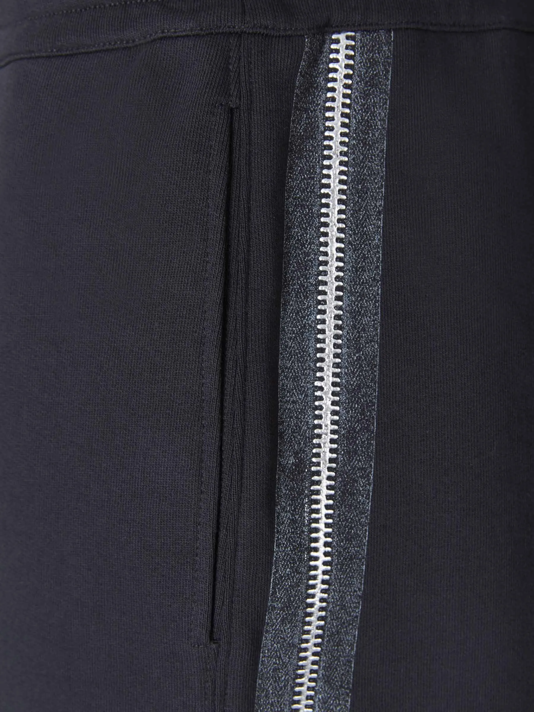 Alexander McQueen Logo Printed Zipped Shorts