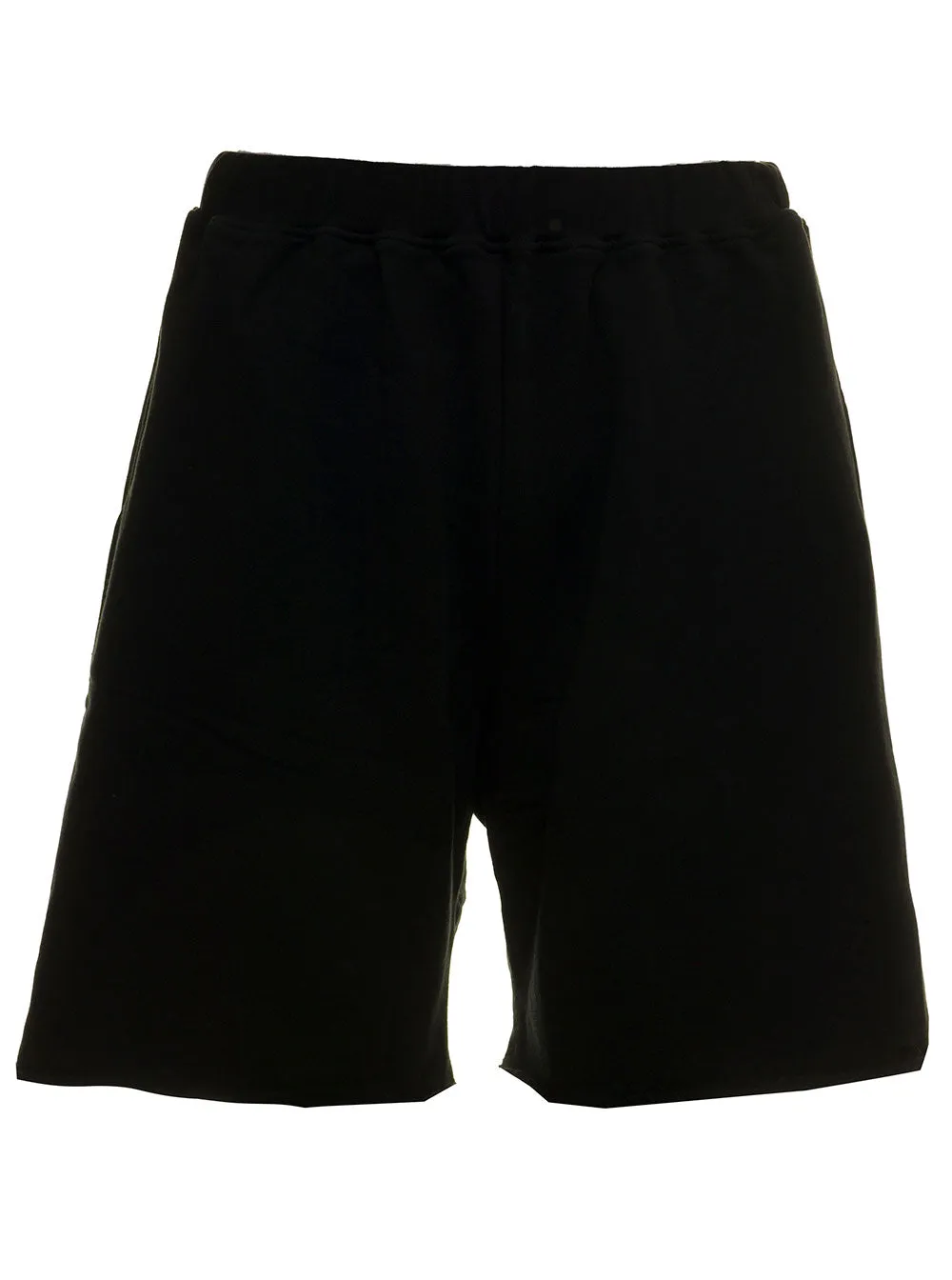 Aries Logo Printed Straight Leg Track Shorts