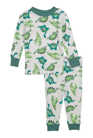 Baby Boys 12-24M Printed Pattern Pajama Top and Pants