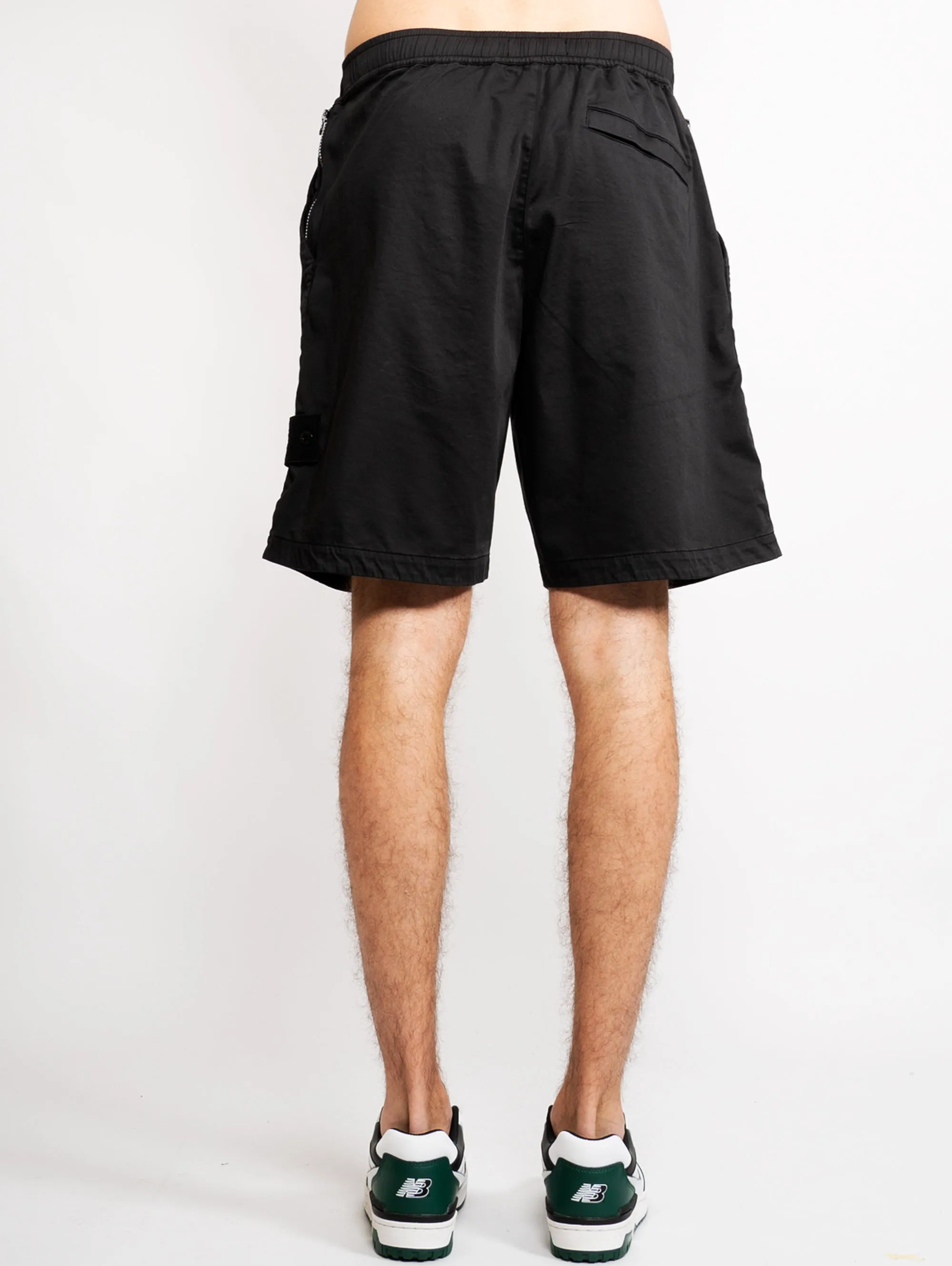 Bermuda in Stretch Satin L13F2 Black