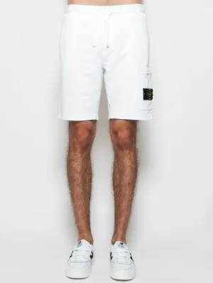 Bermuda in White Fleece
