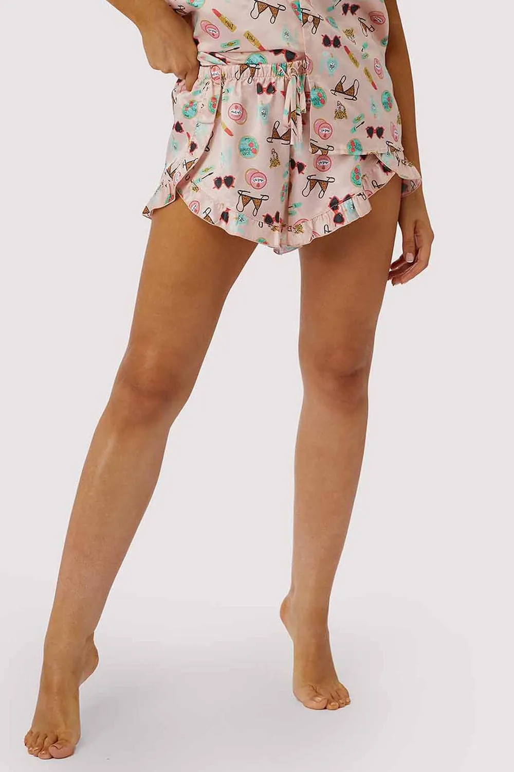 Bodil Jane Girls Best Friend Pyjama Shorts, Size UK 12