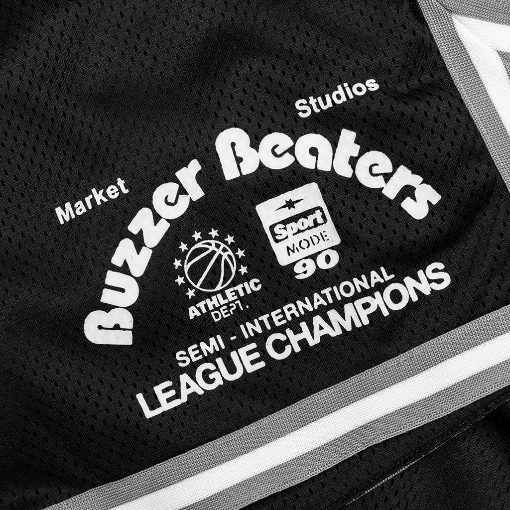 Buzzer Beaters Game Shorts - Black