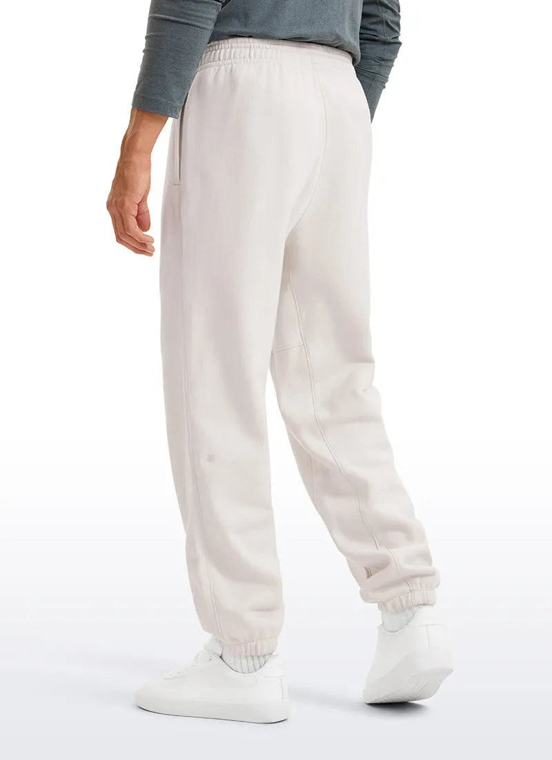 Cotton Fleece Sweatpants with Pockets 32''