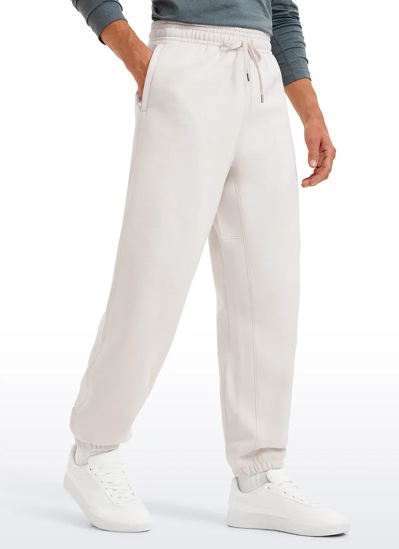Cotton Fleece Sweatpants with Pockets 32''