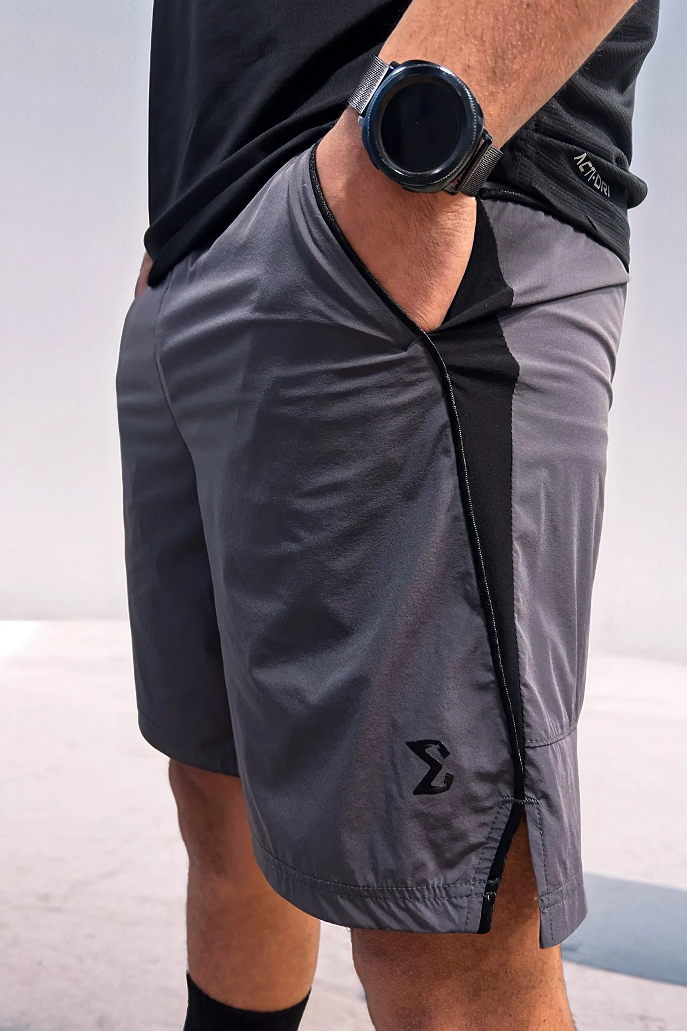 Dark Gray Endurance Training Short