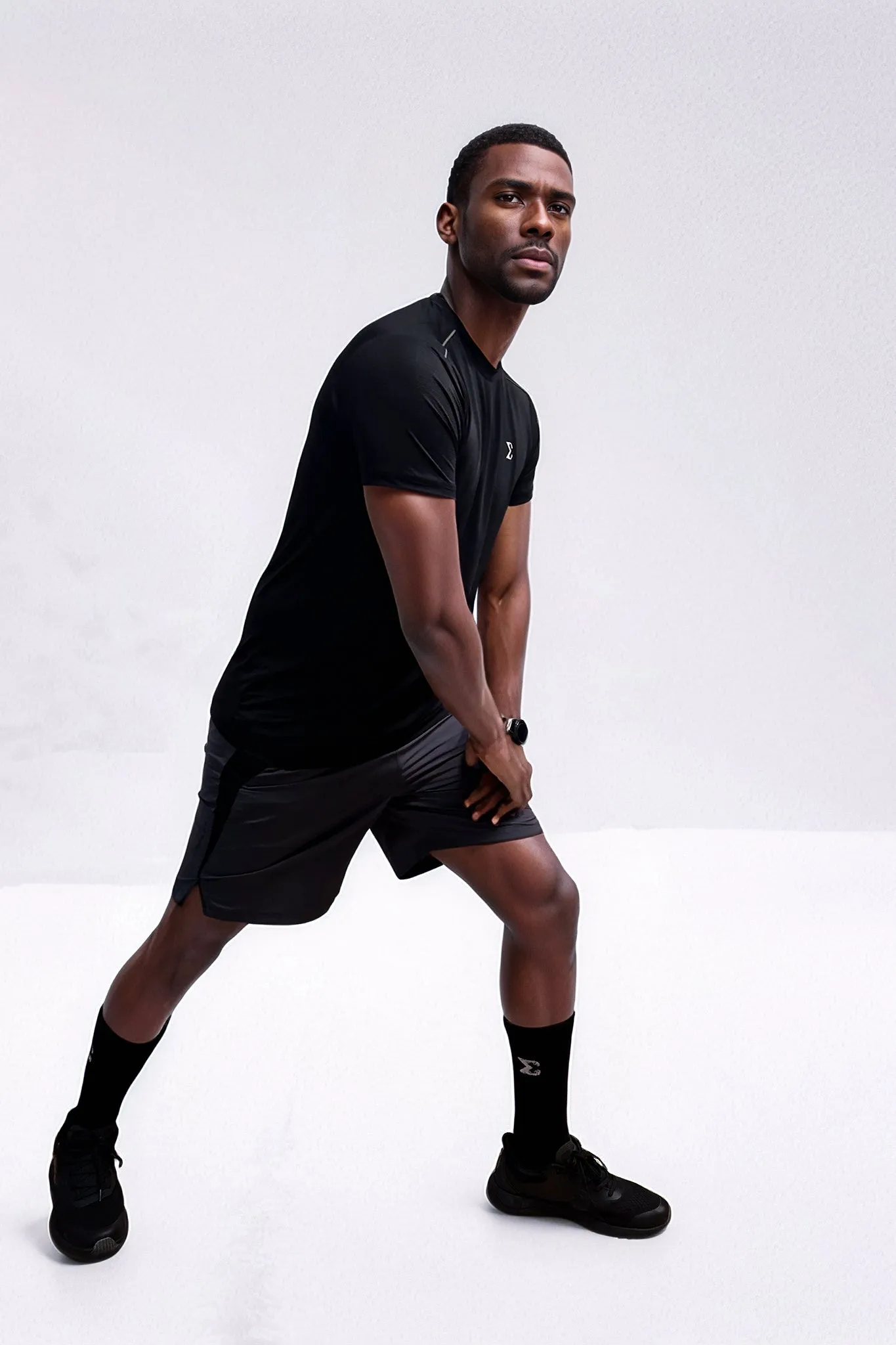 Dark Gray Endurance Training Short