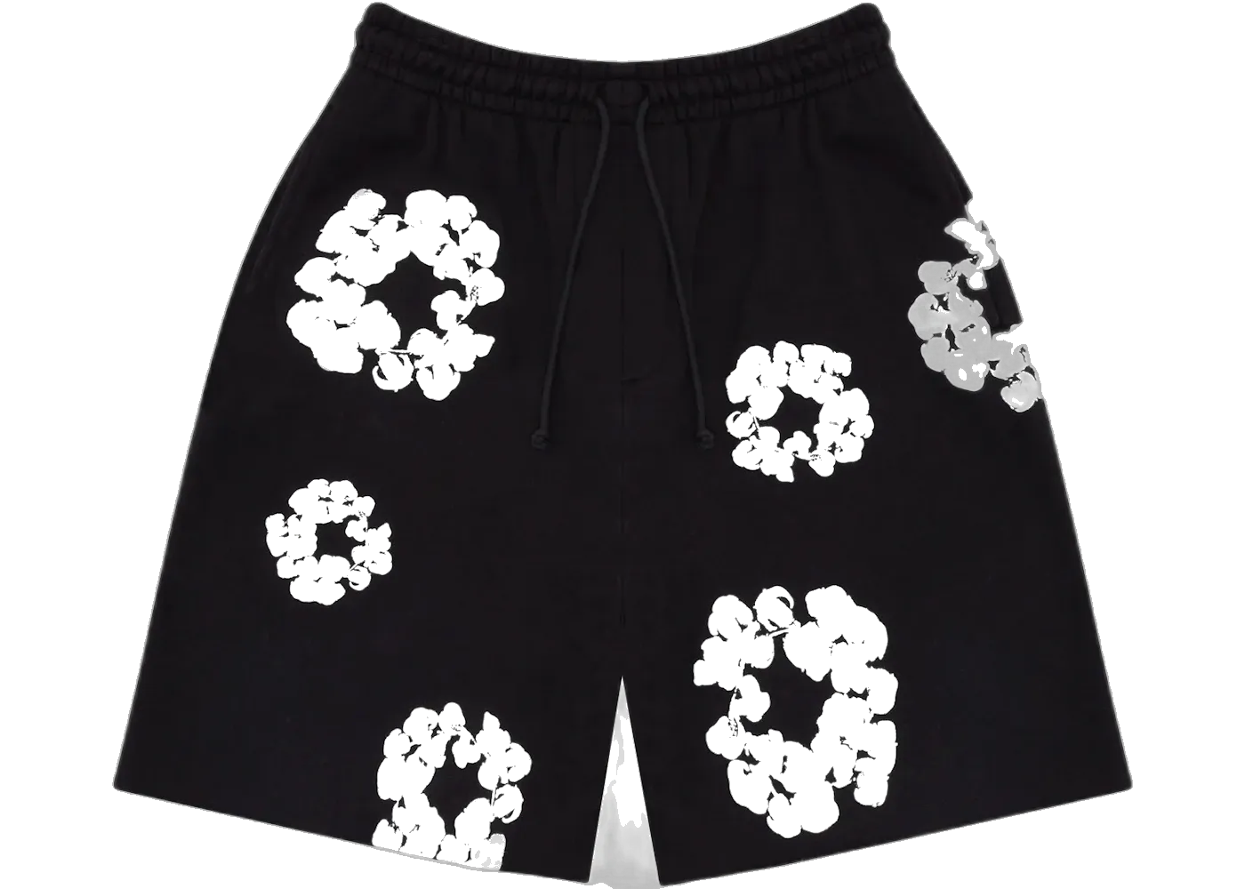 Denim Tears The Cotton Wreath Shorts Black