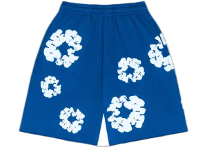 Denim Tears The Cotton Wreath Shorts Royal Blue