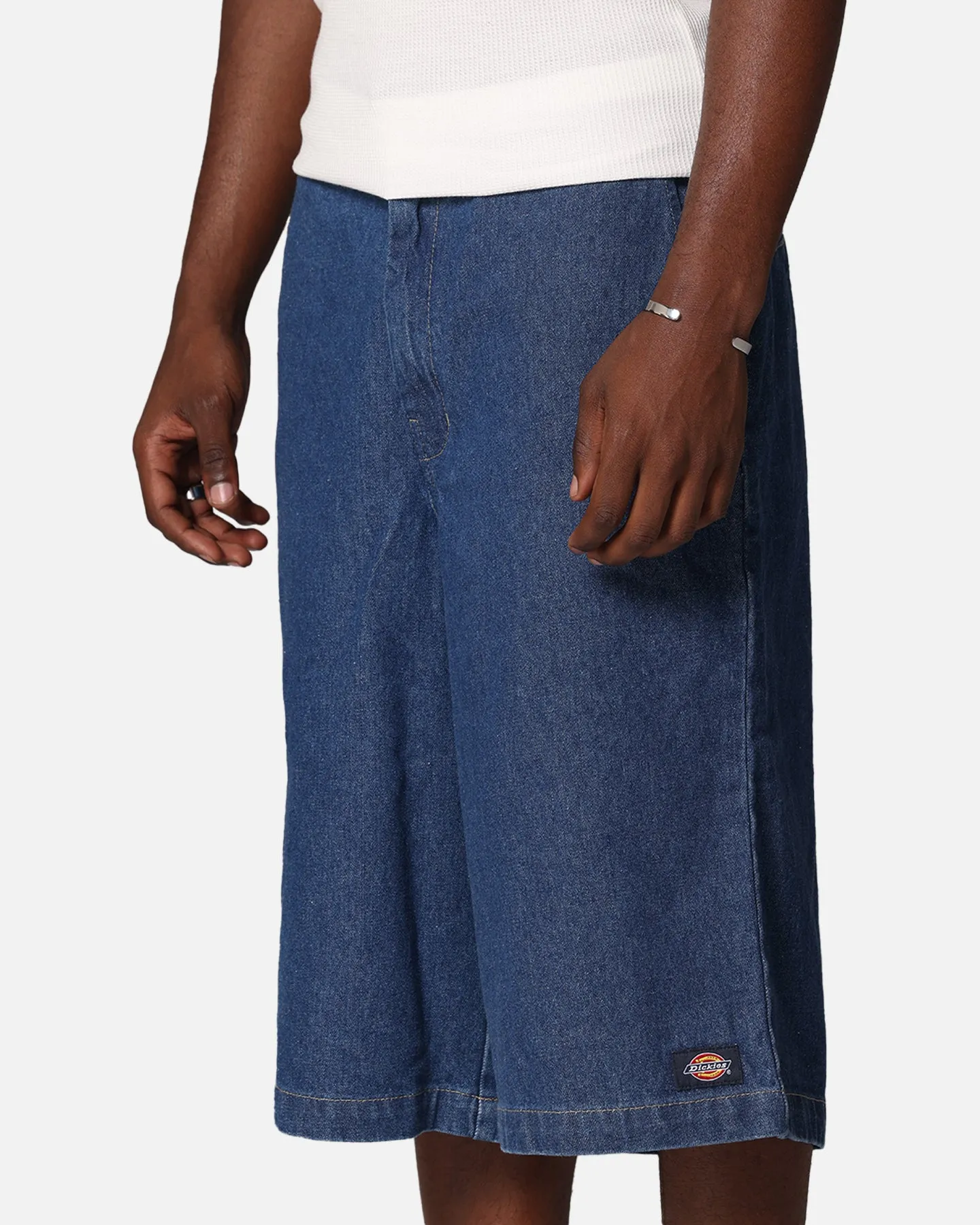 Dickies 13 Loose Fit Multi Pocket Shorts Stone Washed Indigo