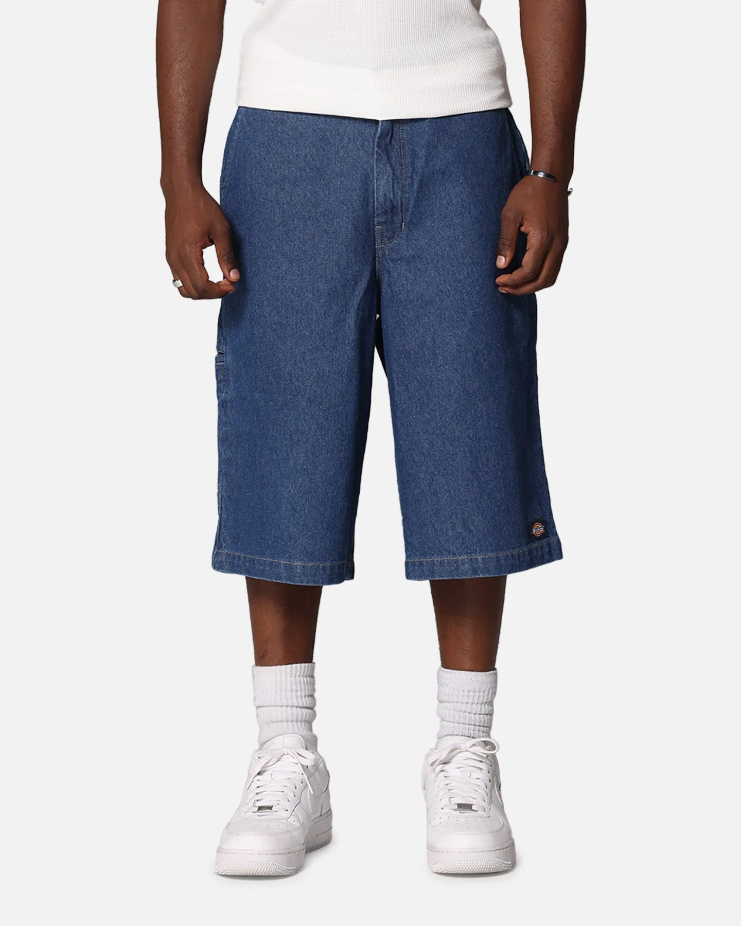 Dickies 13 Loose Fit Multi Pocket Shorts Stone Washed Indigo