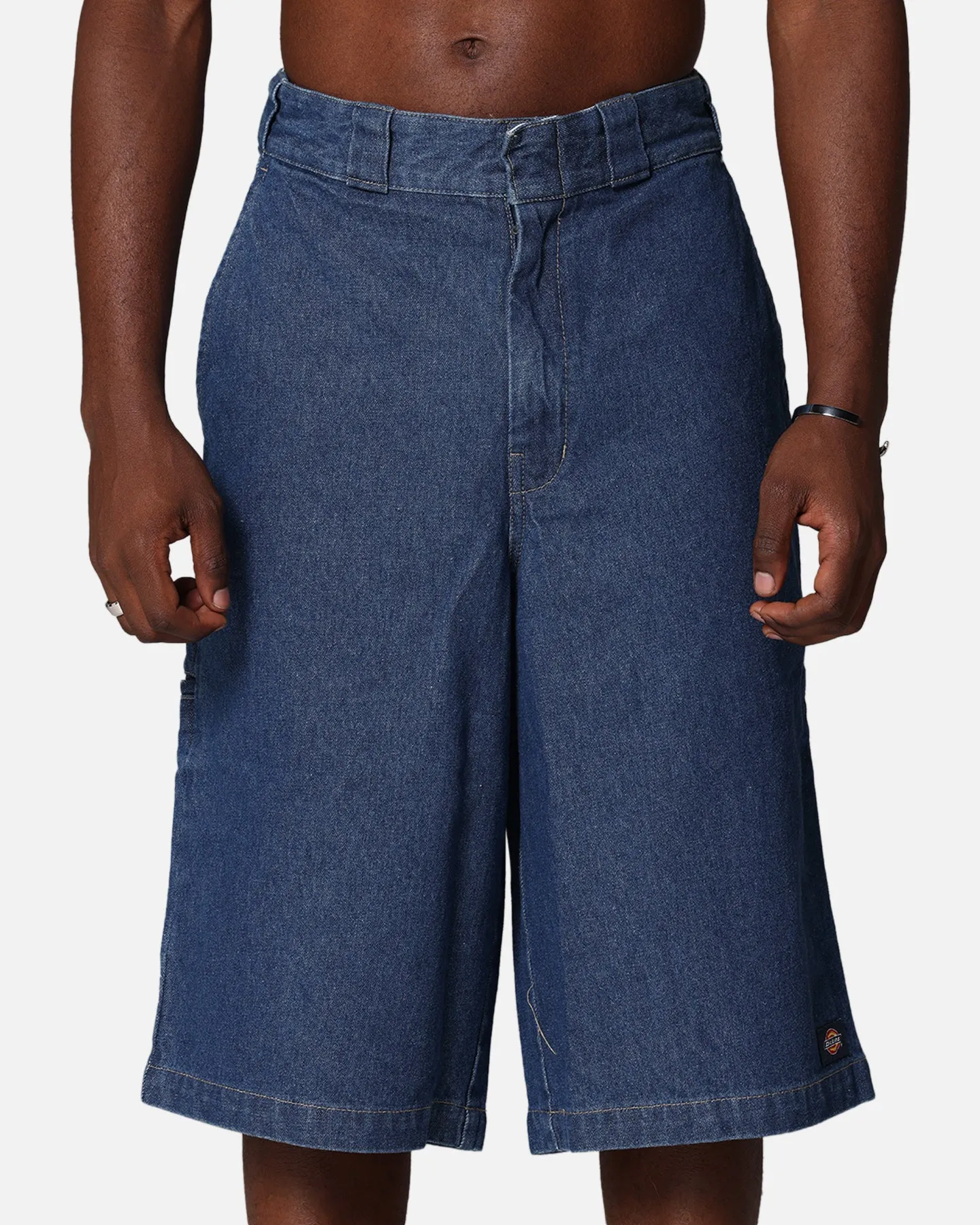 Dickies 13 Loose Fit Multi Pocket Shorts Stone Washed Indigo