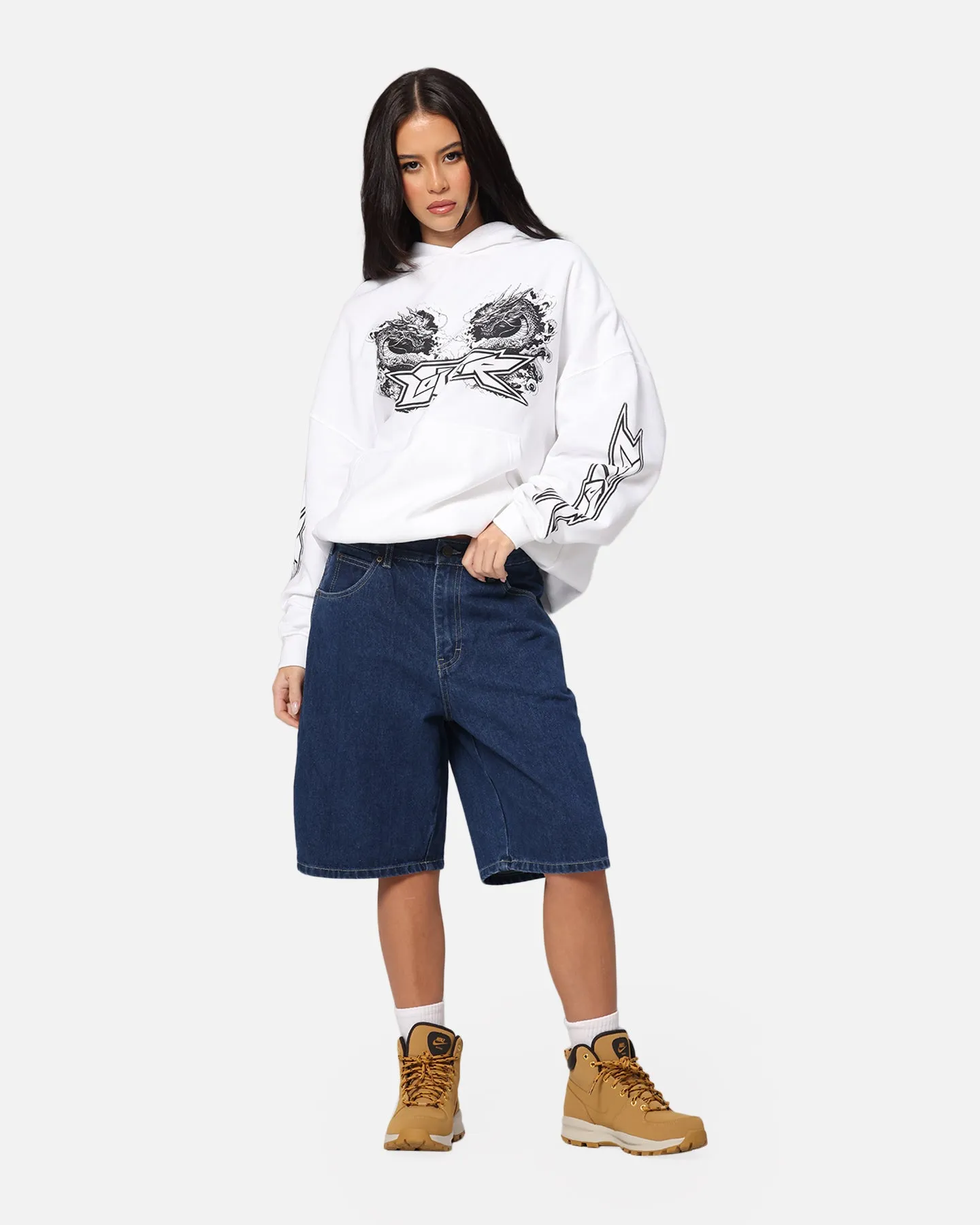Dickies Relaxed Fit Carpenter Shorts Stone Washed Indigo
