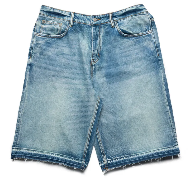 Diet Starts Monday Arch Denim Shorts - Washed Indigo