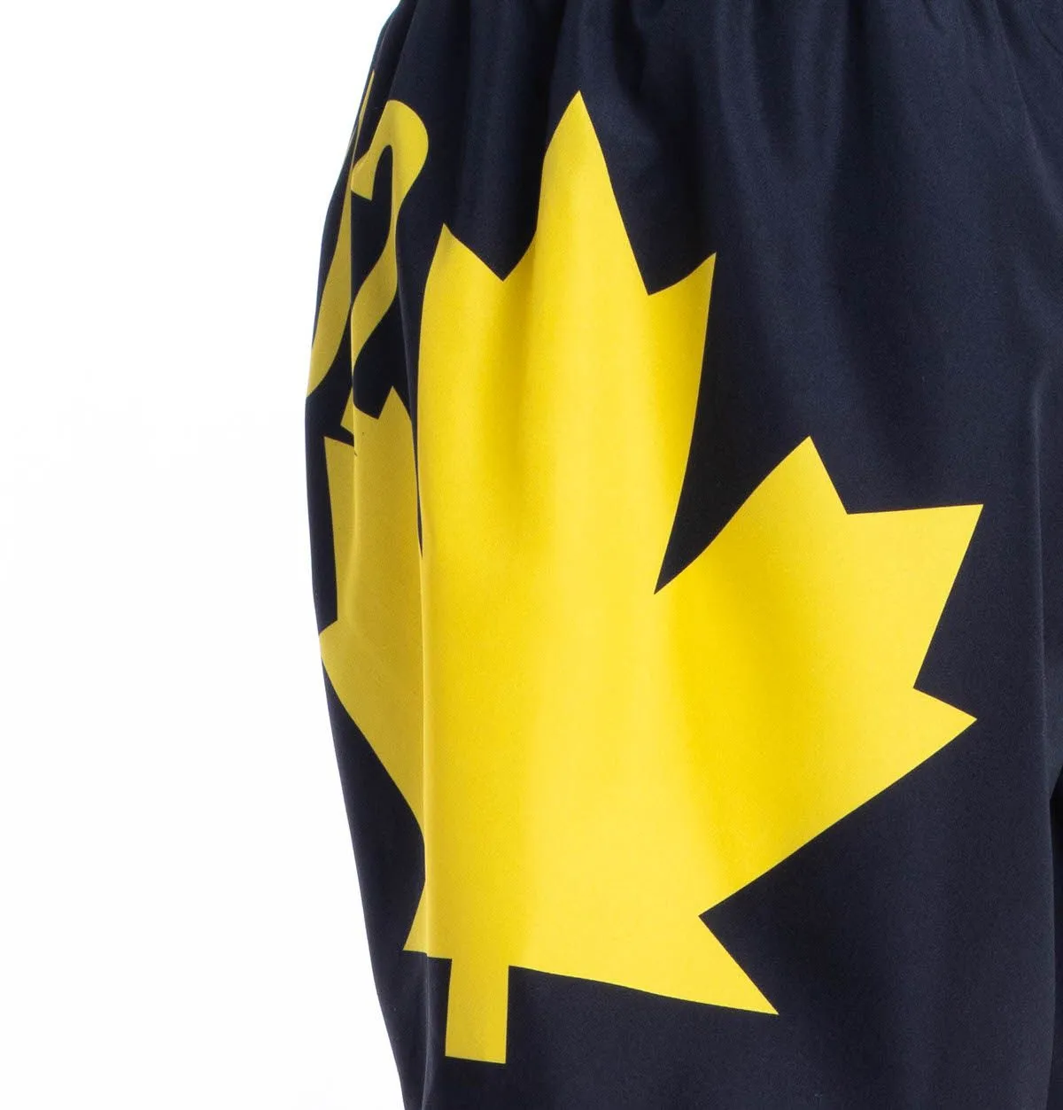Dsquared2 Leaf Logo Printed Swim Shorts