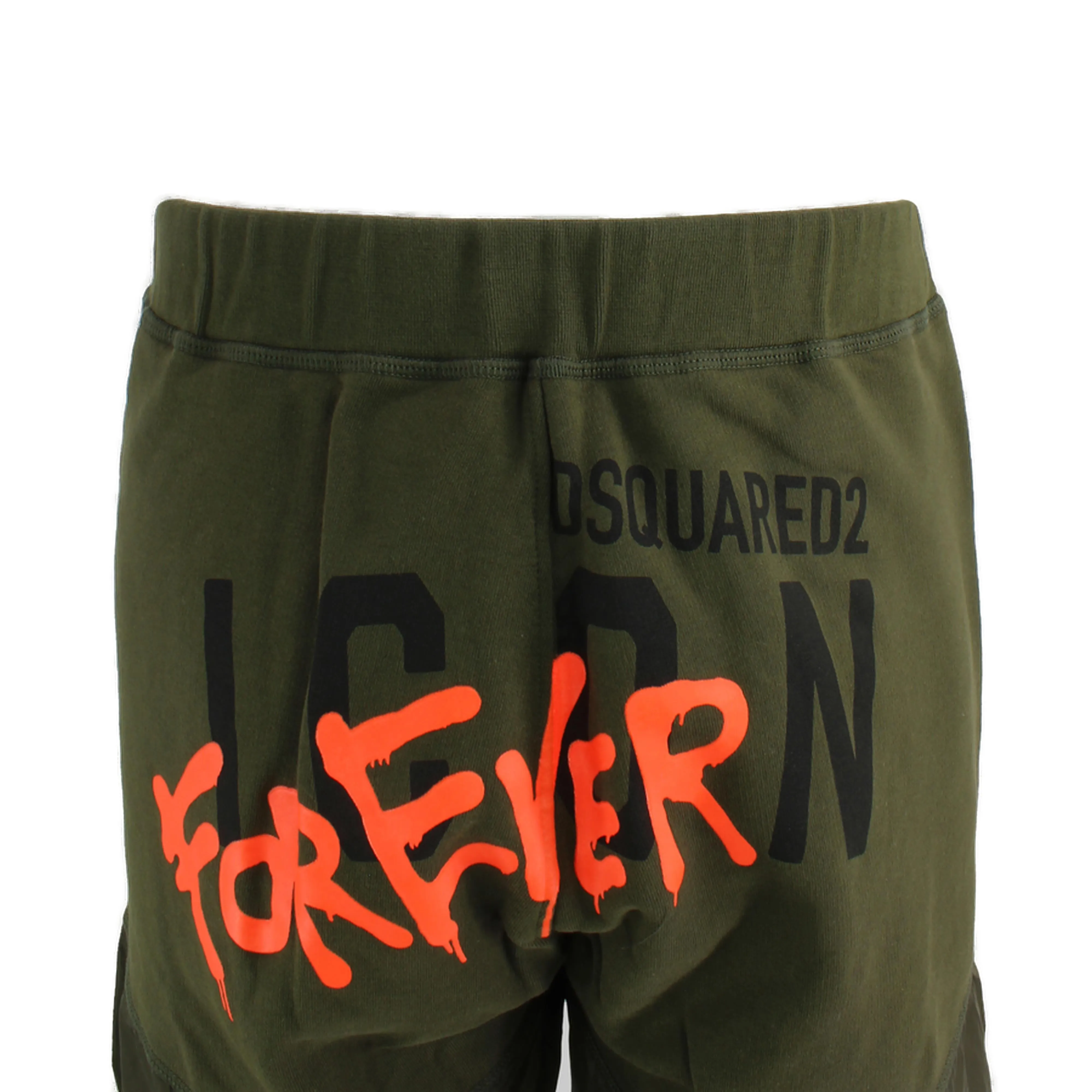 Dsquared2 Logo-Printed Panelled Shorts