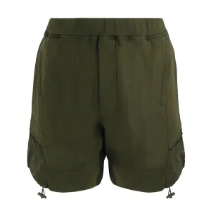 Dsquared2 Logo-Printed Panelled Shorts
