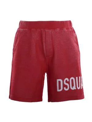 Dsquared2 Logo Printed Shorts